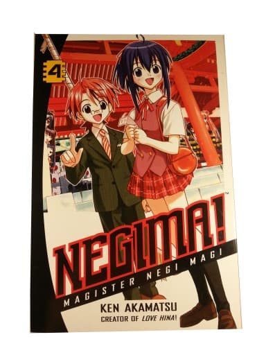 Negima! t.4 - wydanie ang.