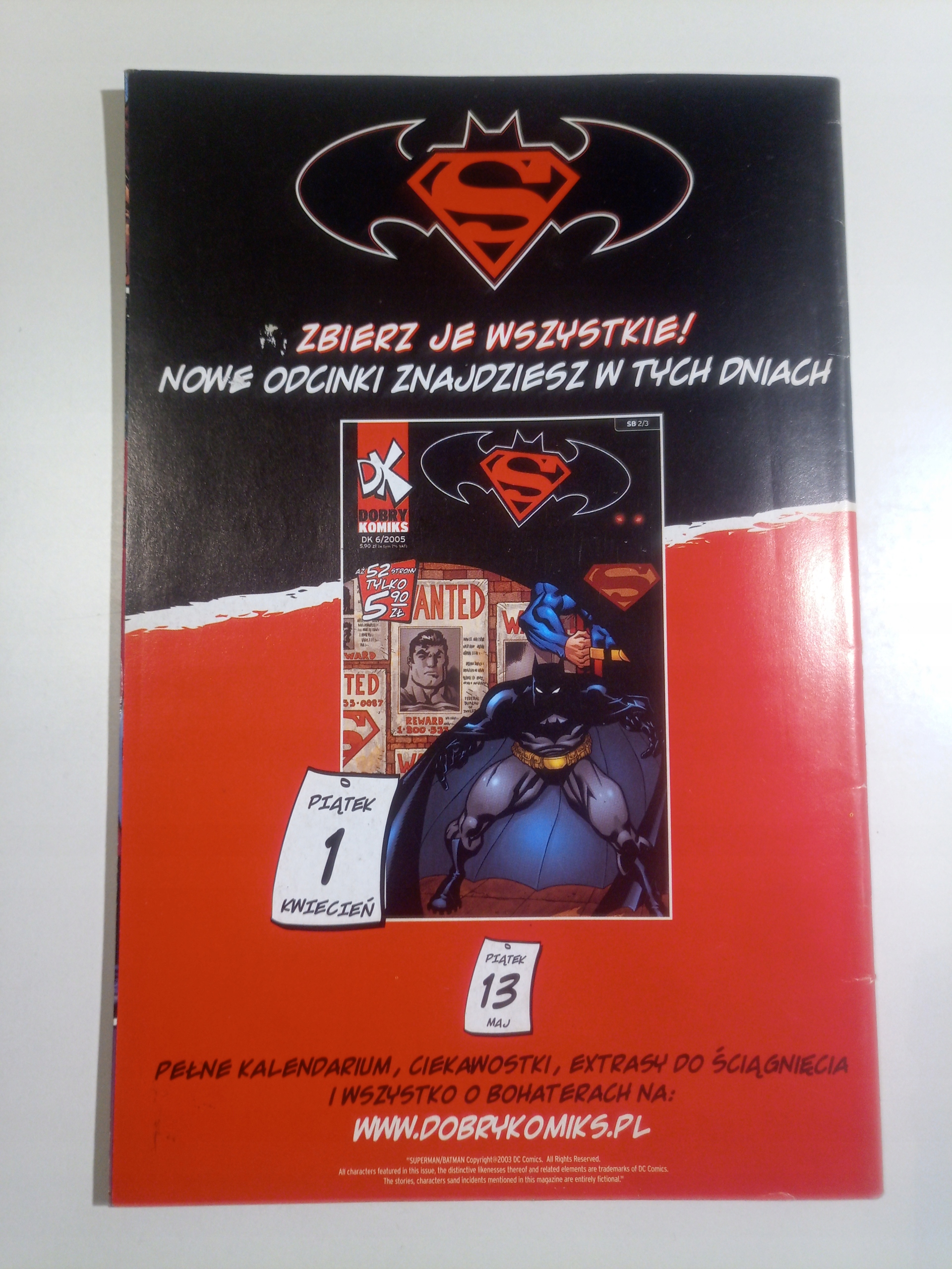 SUPERMAN / BATMAN 3/2005