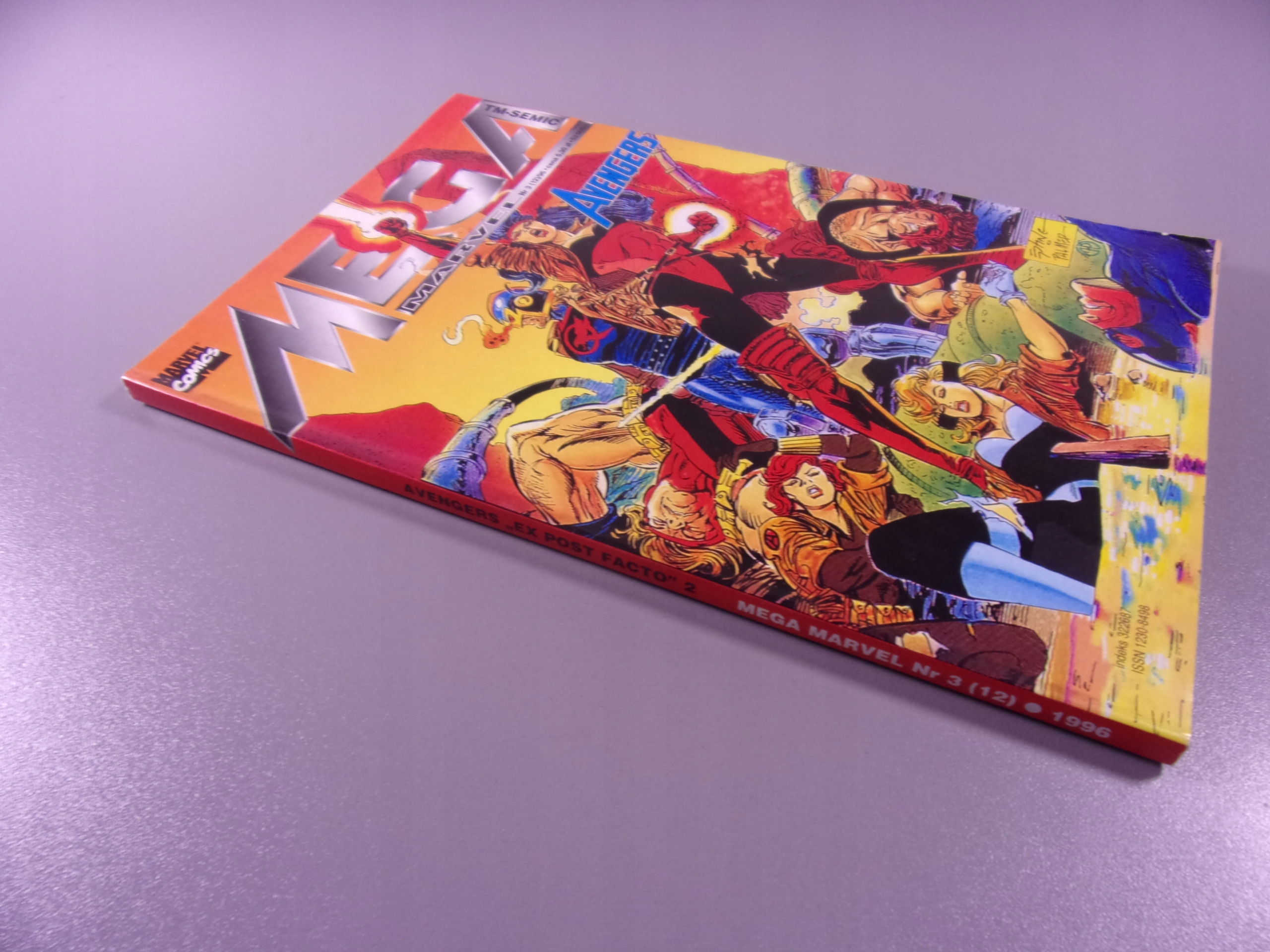 MEGA MARVEL 3(12)/96 AVENGERS TM-Semic