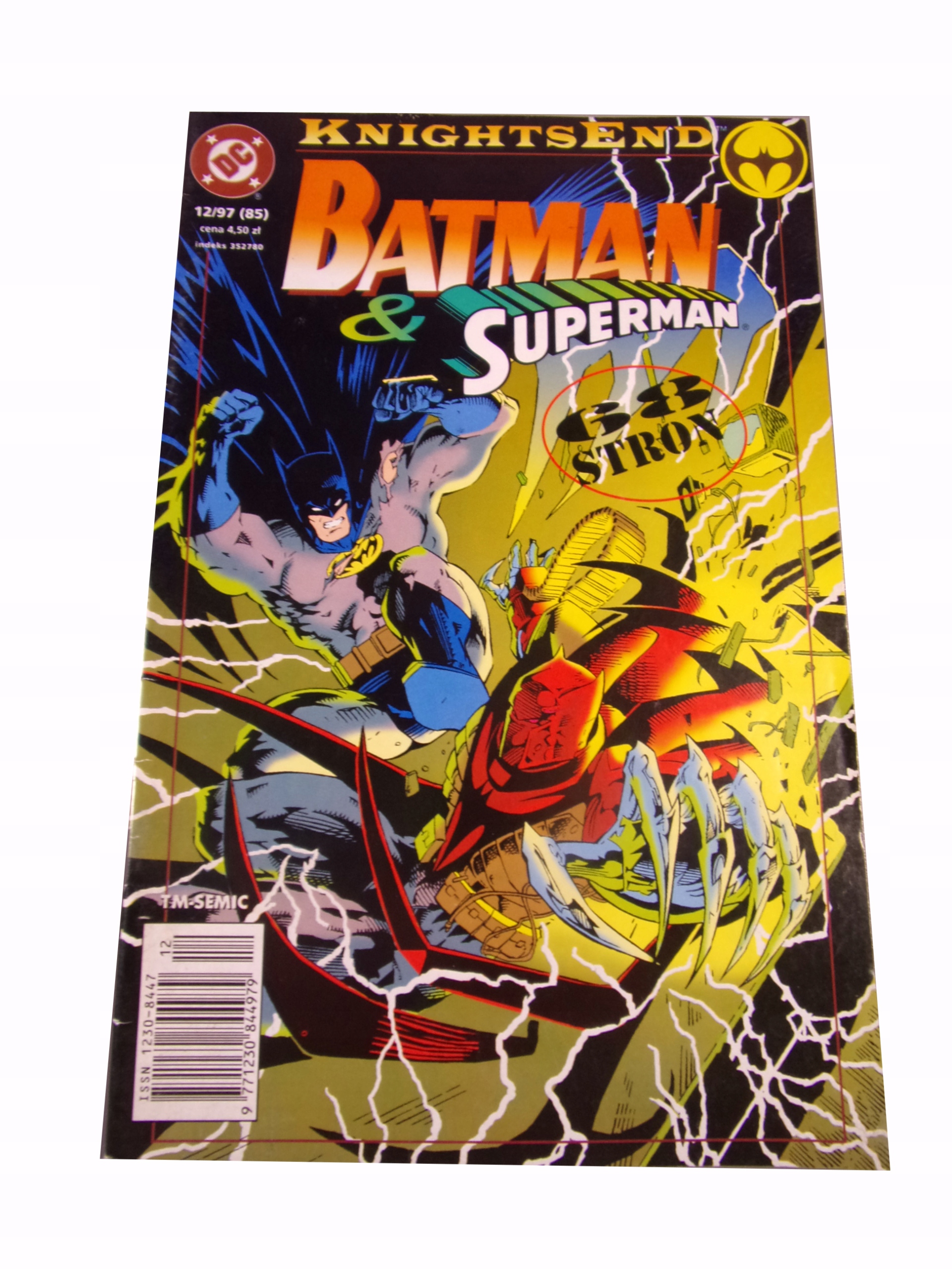 BATMAN & SUPERMAN 12/97 TM-Semic