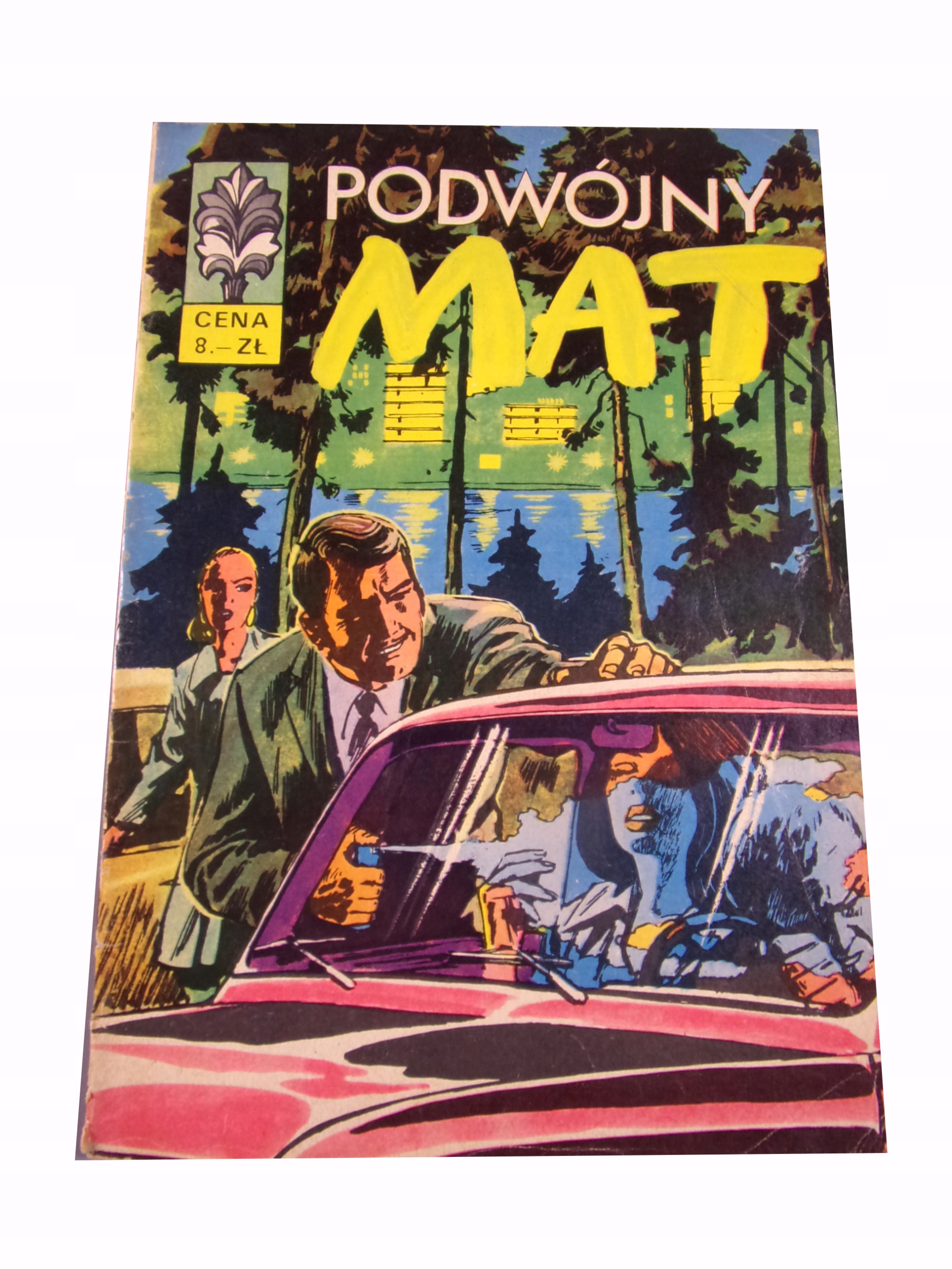 KAPITAN ŻBIK PODWÓJNY MAT wydanie I 1970 r.