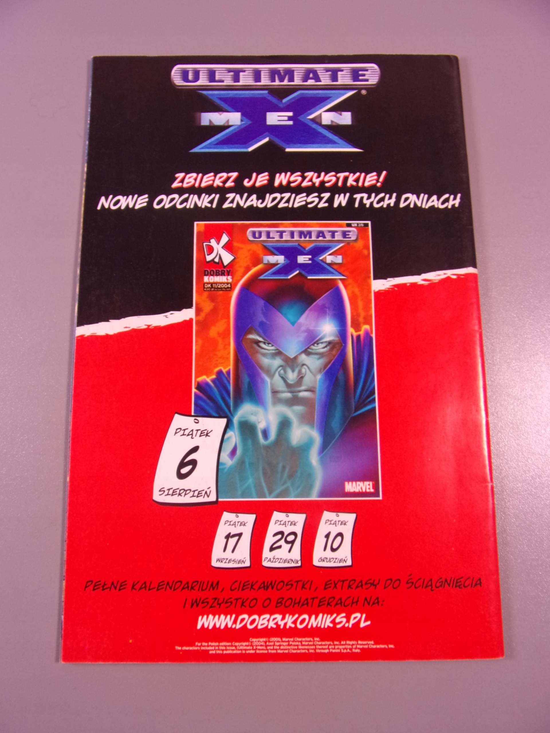 ULTIMATE X-MEN 2/6 - DK 6/2004