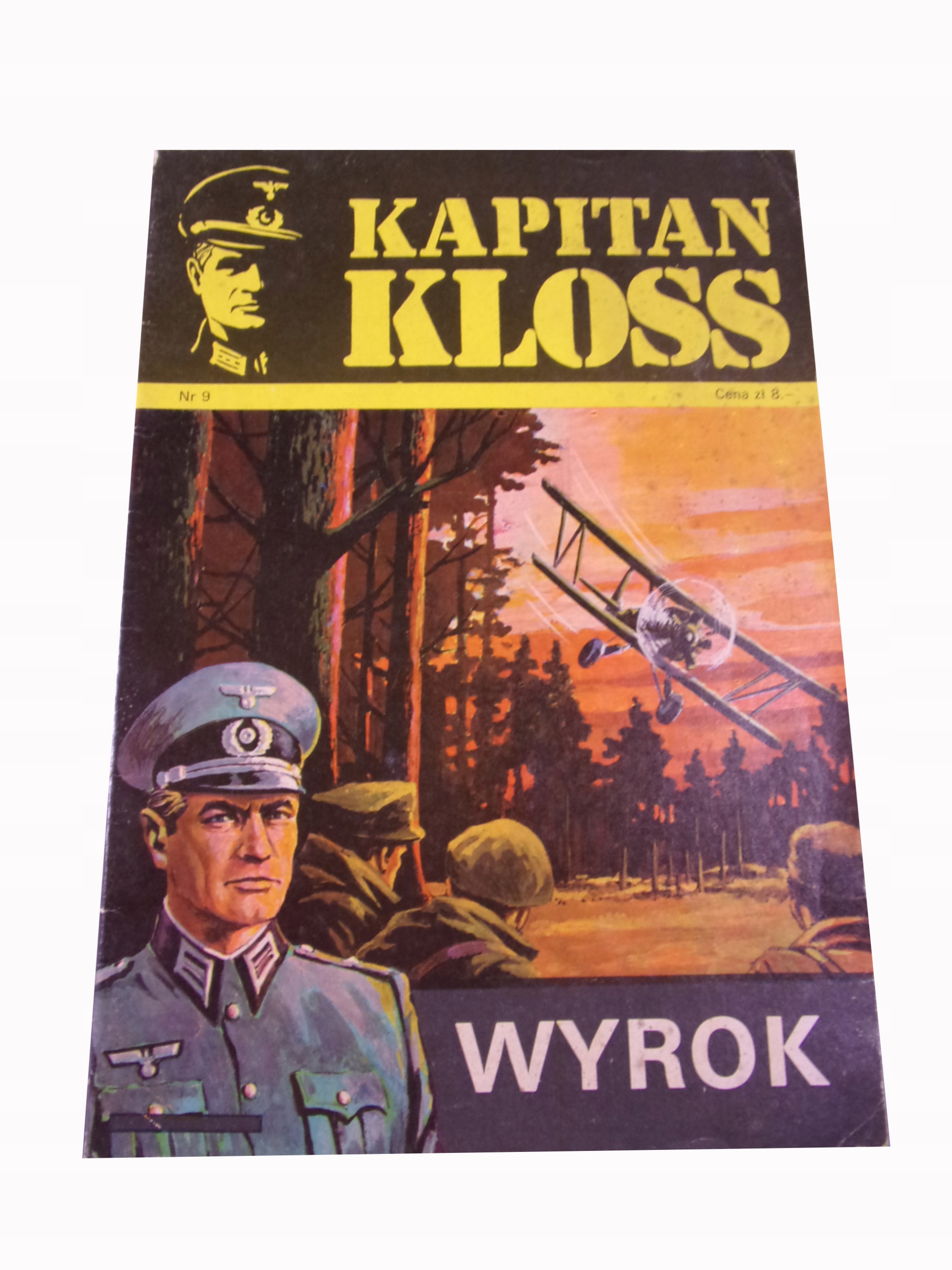 KAPITAN KLOSS 9. WYROK wydanie I 1972 r.