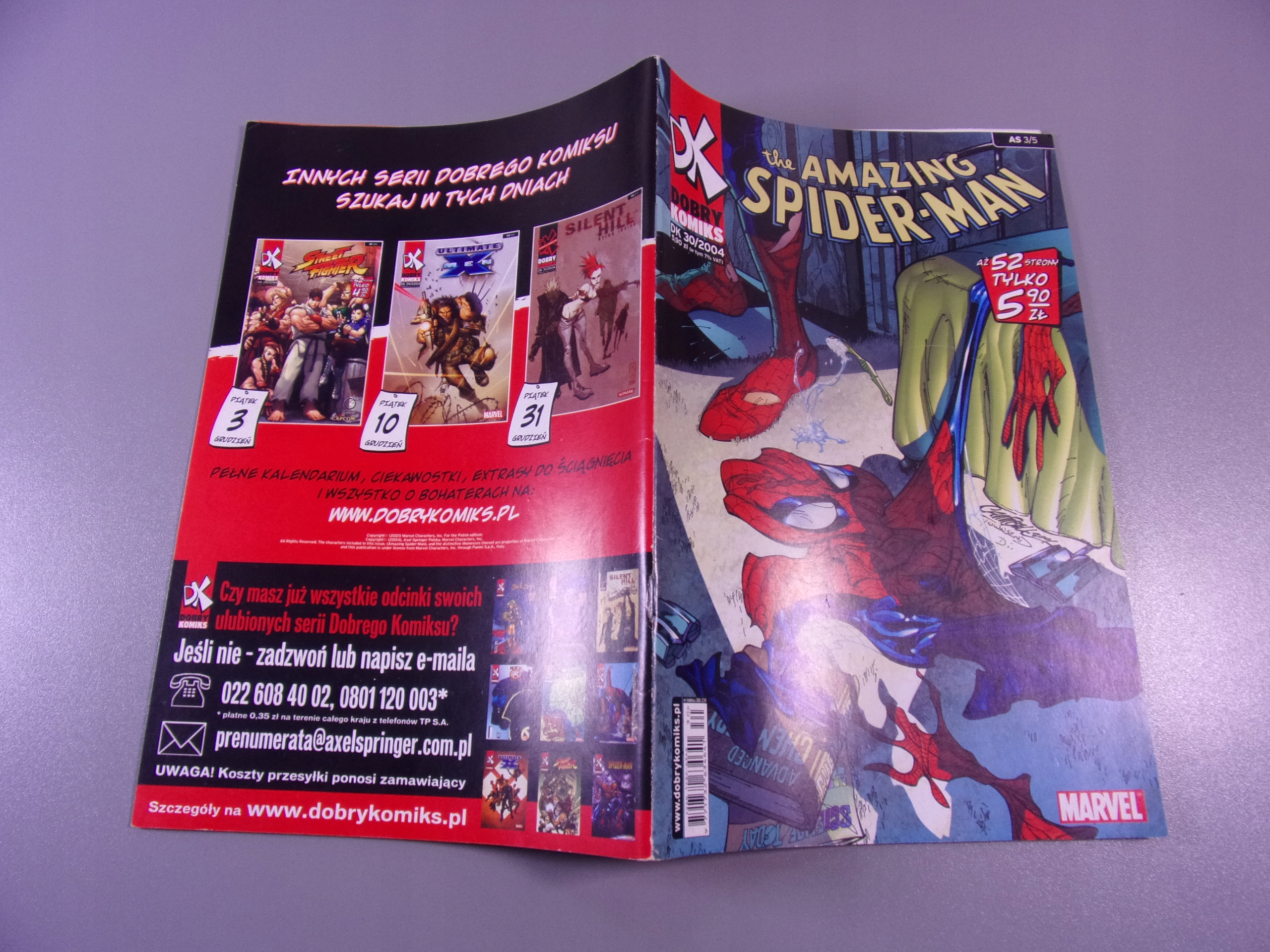 THE AMAZING SPIDER-MAN 3/5 - DK 30/2004