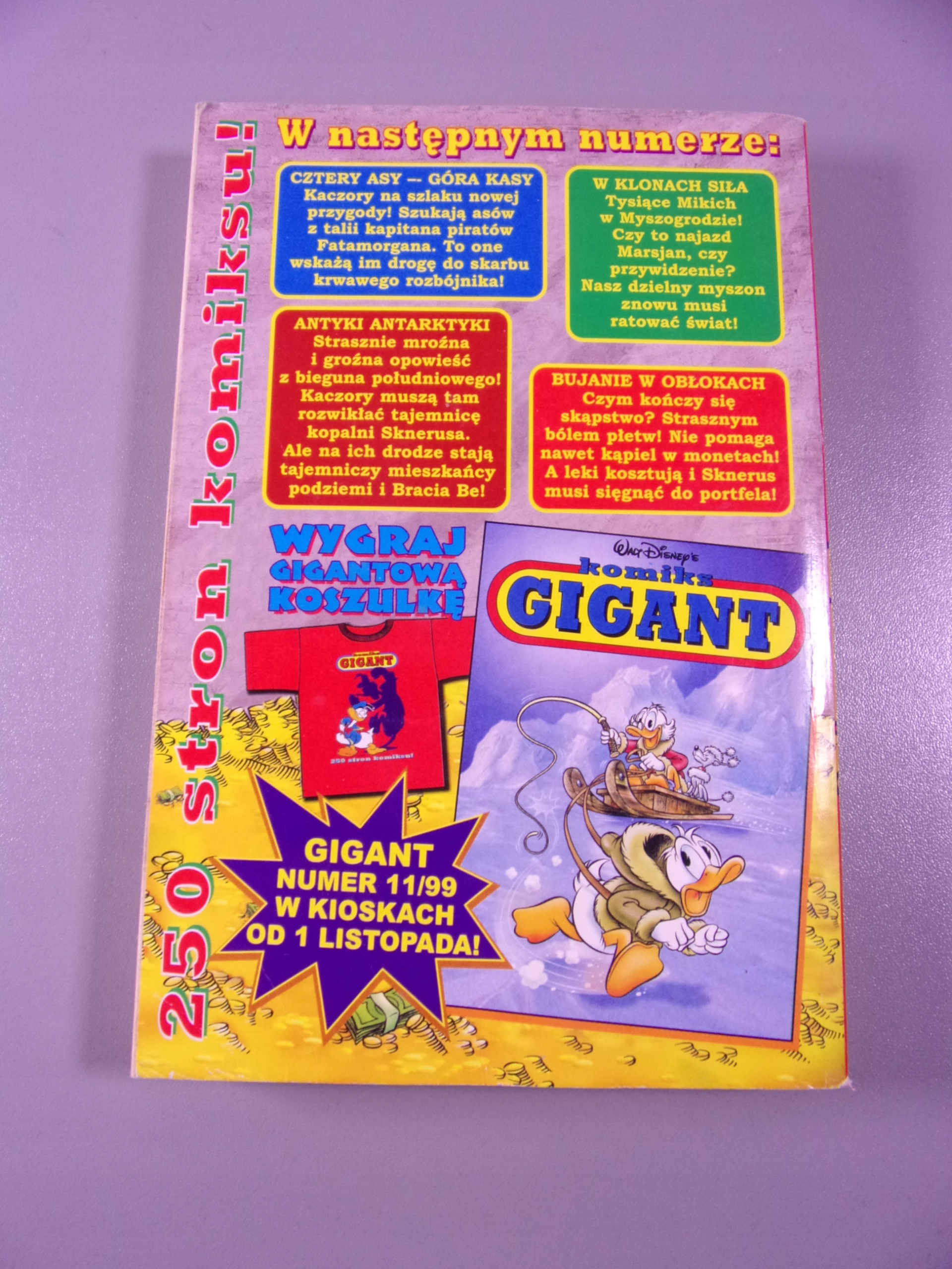 KOMIKS GIGANT 10/99 KOSMICZNE WROTA