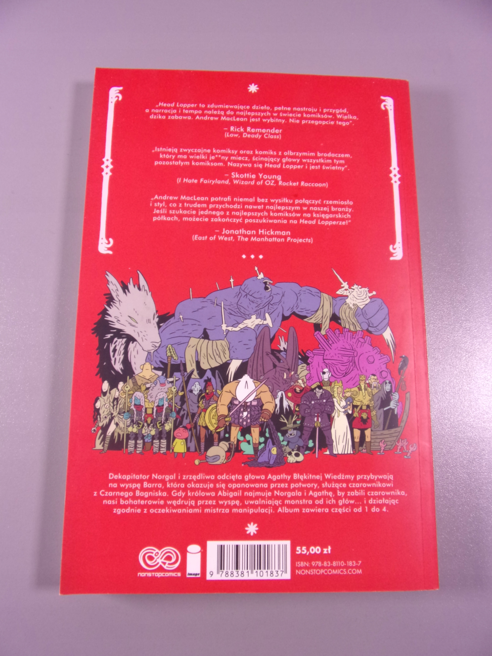 HEAD LOPPER & WYSPA ALBO PLAGA BESTII wyd. I 2017 r.