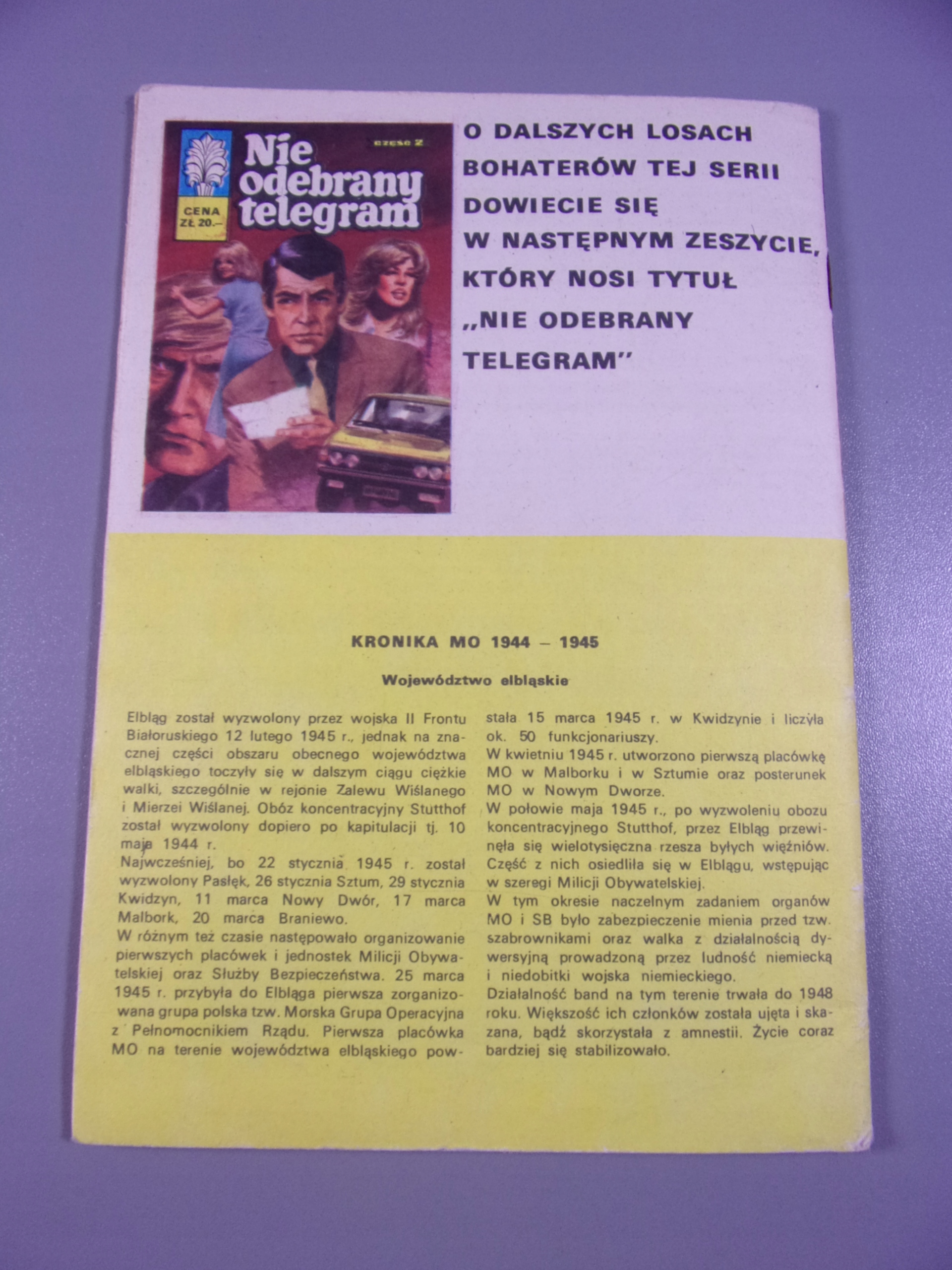 KAPITAN ŻBIK ST. MARIA WYCHODZI W MORZE wydanie I 1982 r.