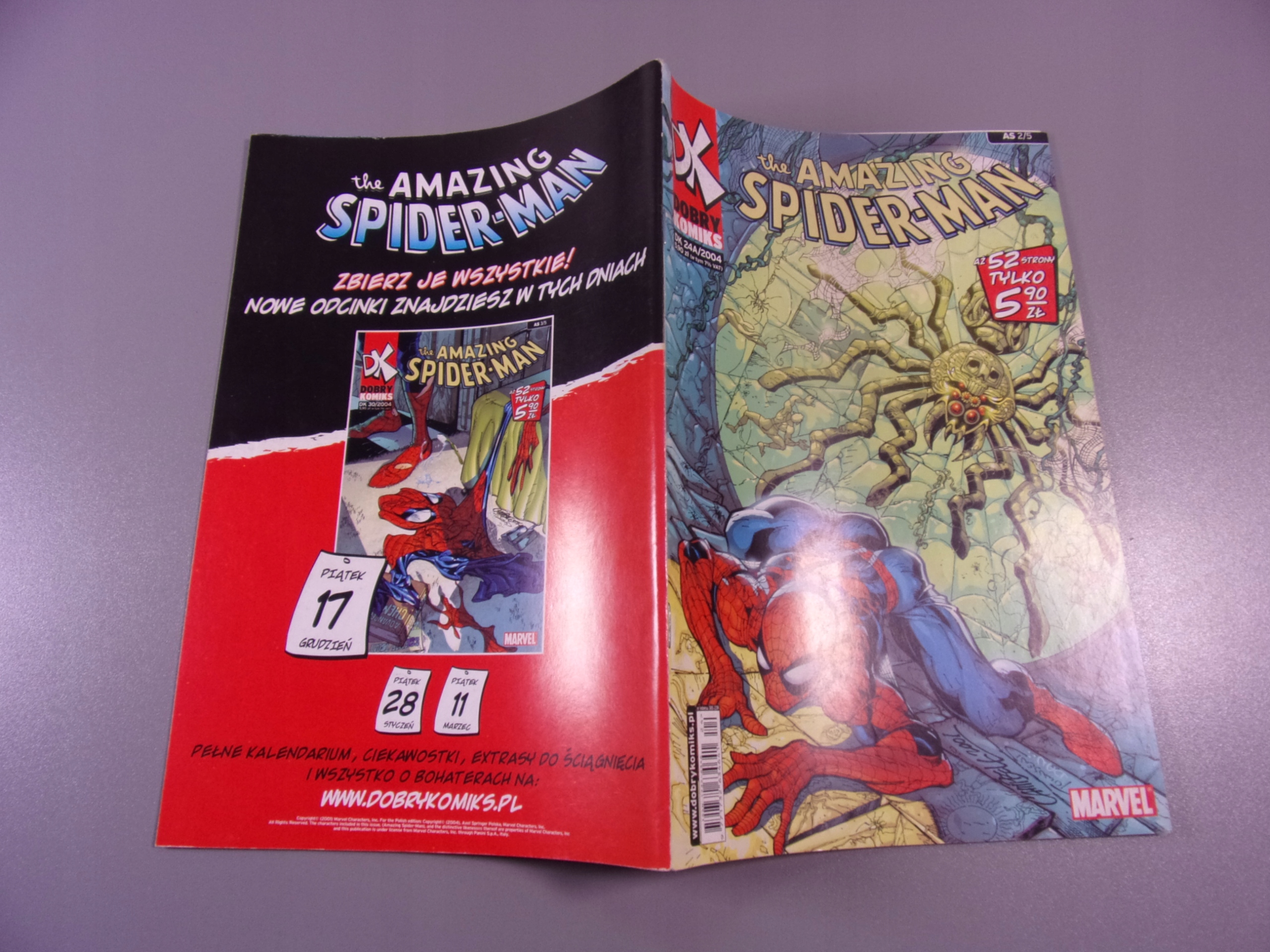 THE AMAZING SPIDER-MAN 2/5 - DK 24A/2004