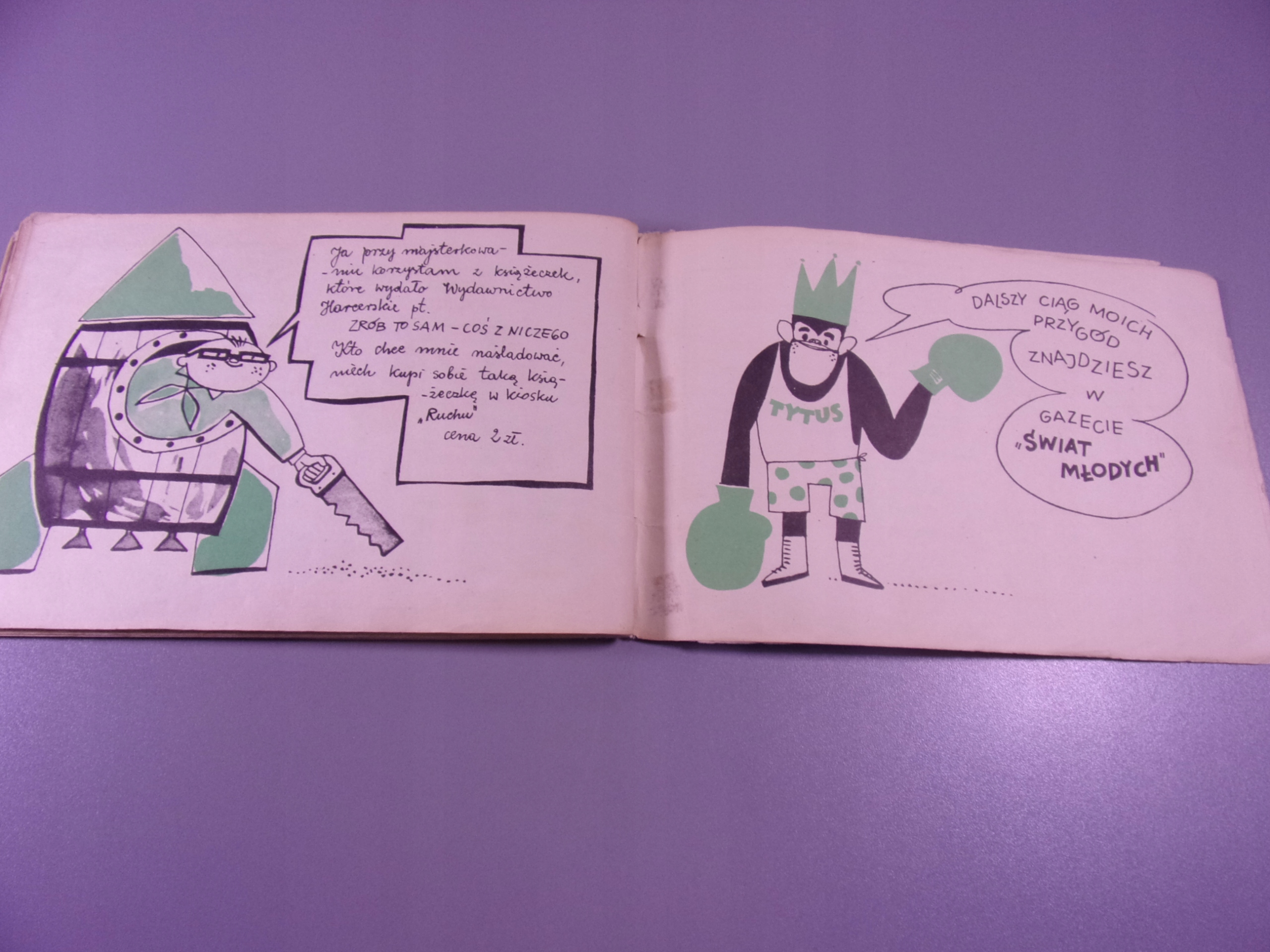 TYTUS księga I 1966 r. wyd. I HORYZONTY