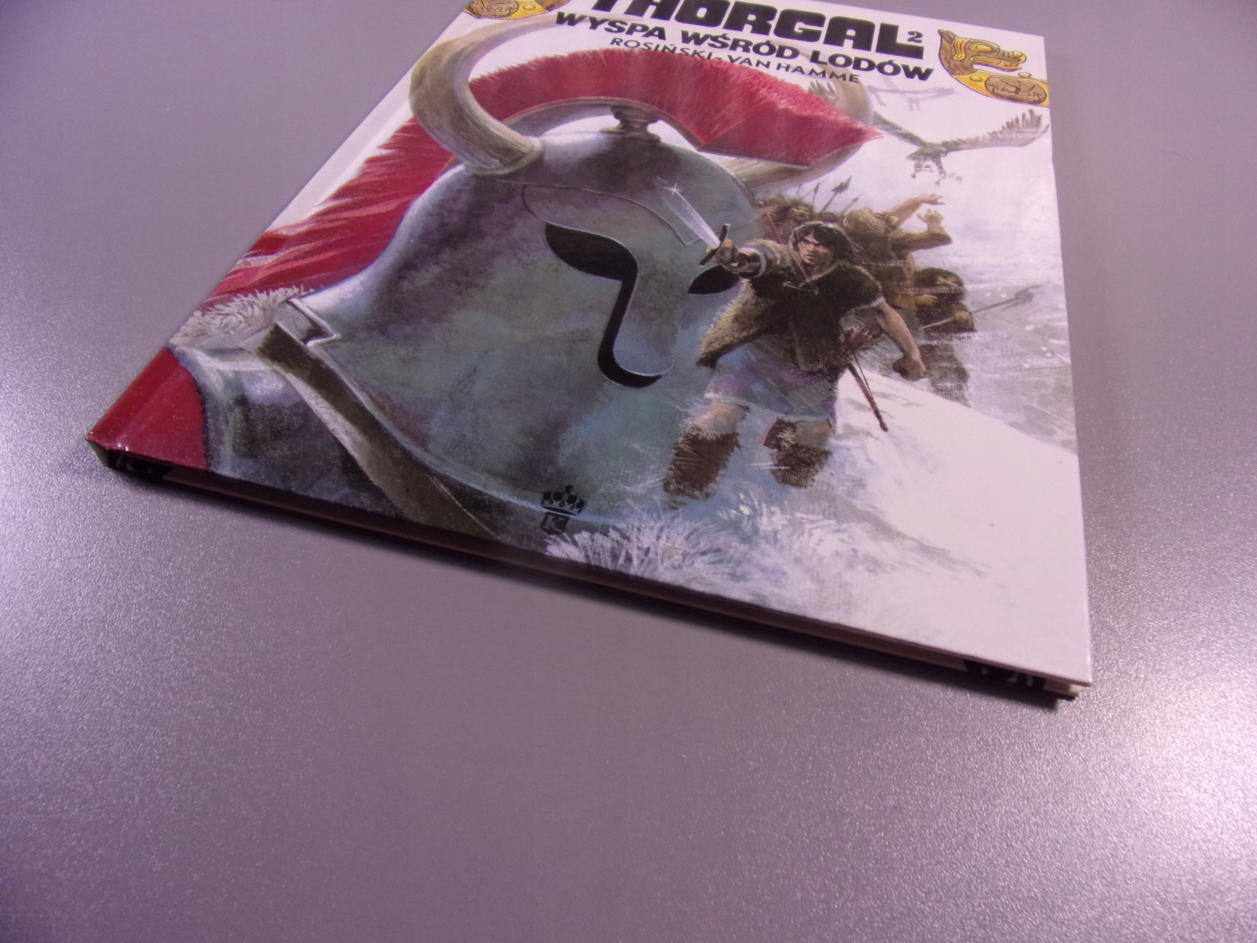 THORGAL WYSPA WŚRÓD LODÓW twarda okładka wyd. I 1994 r. KORONA