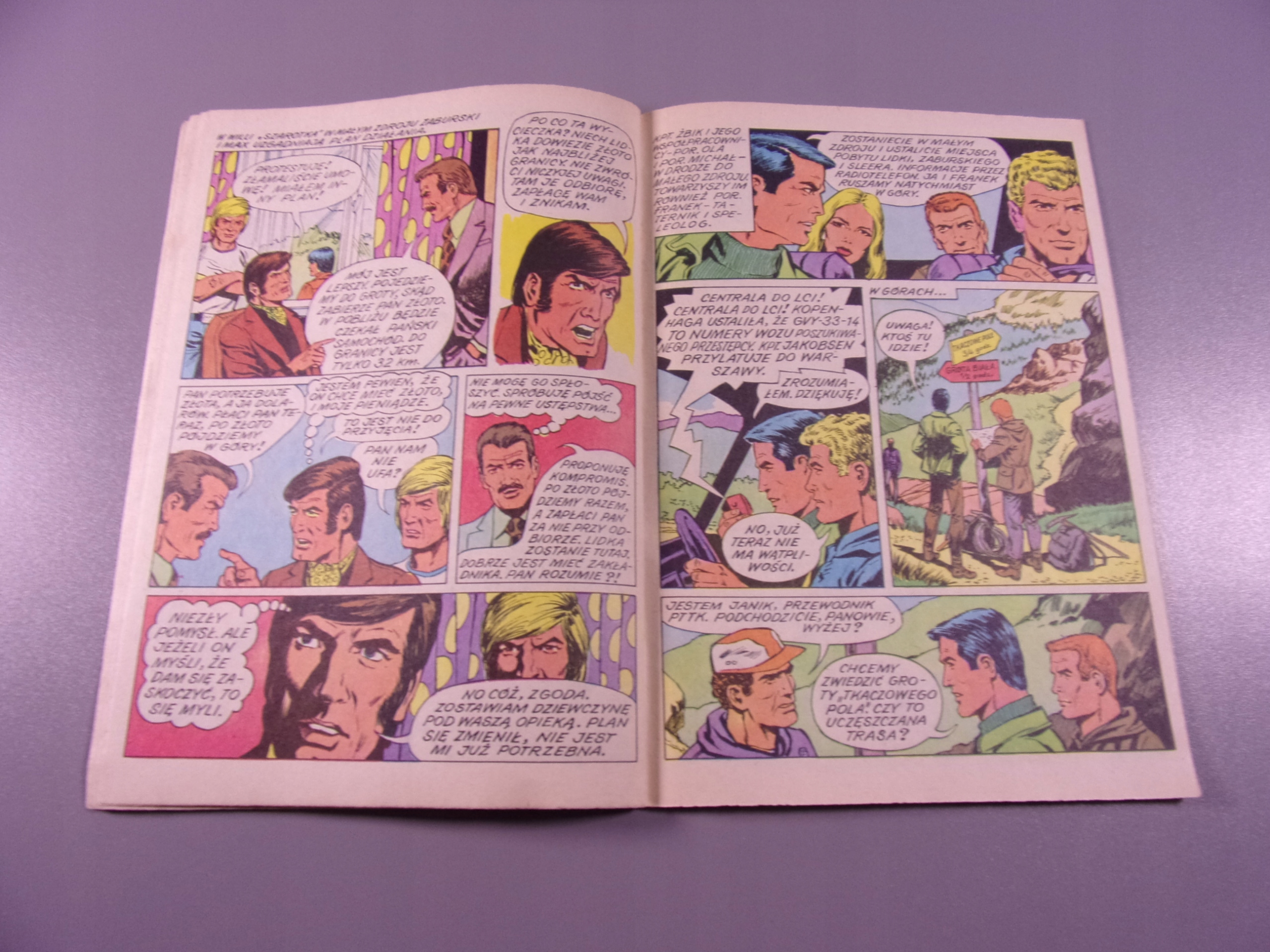 KAPITAN ŻBIK - JASKINIA ZBÓJCÓW 1981 r. wyd. II