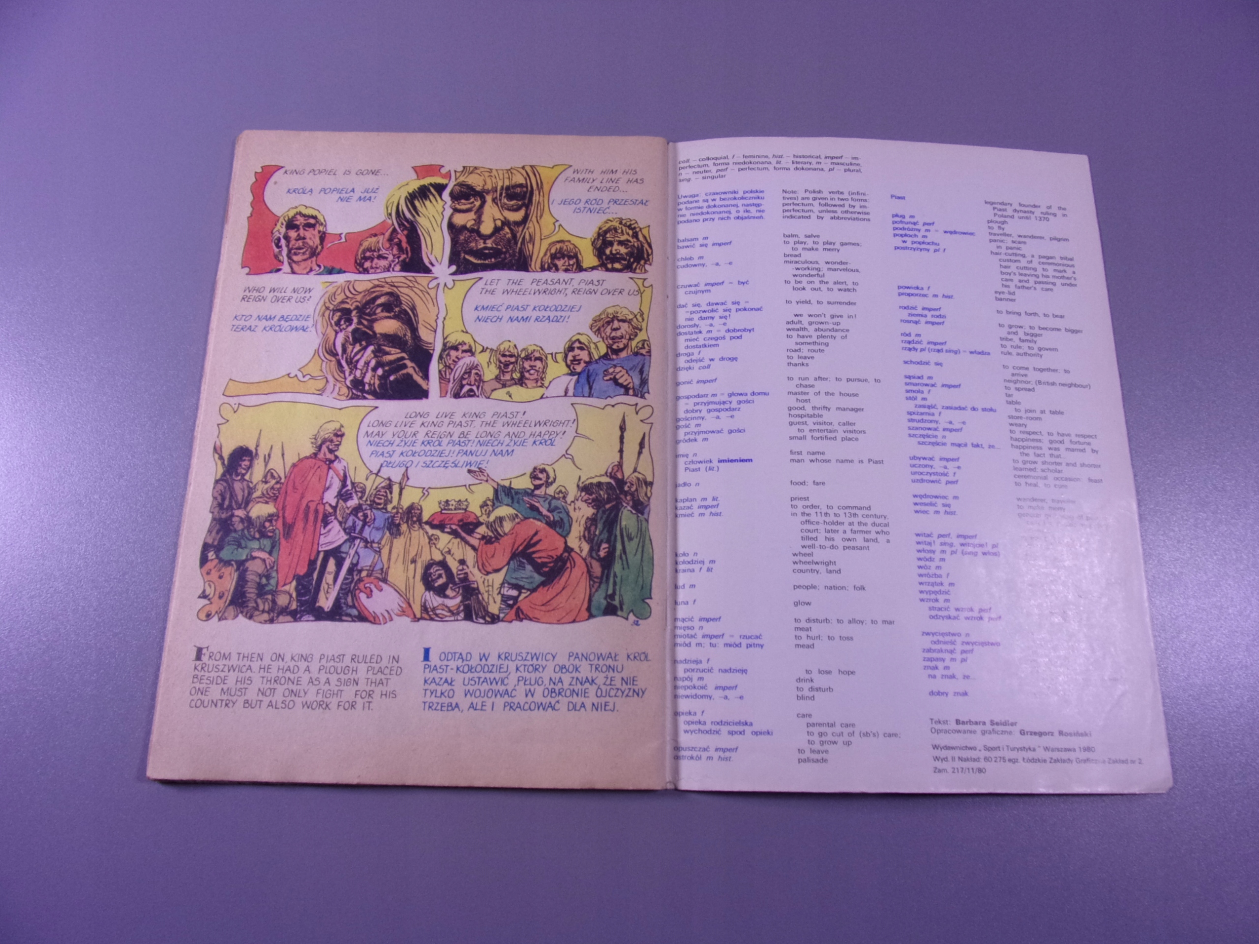 O PIAŚCIE KOŁODZIEJU 1984 r.