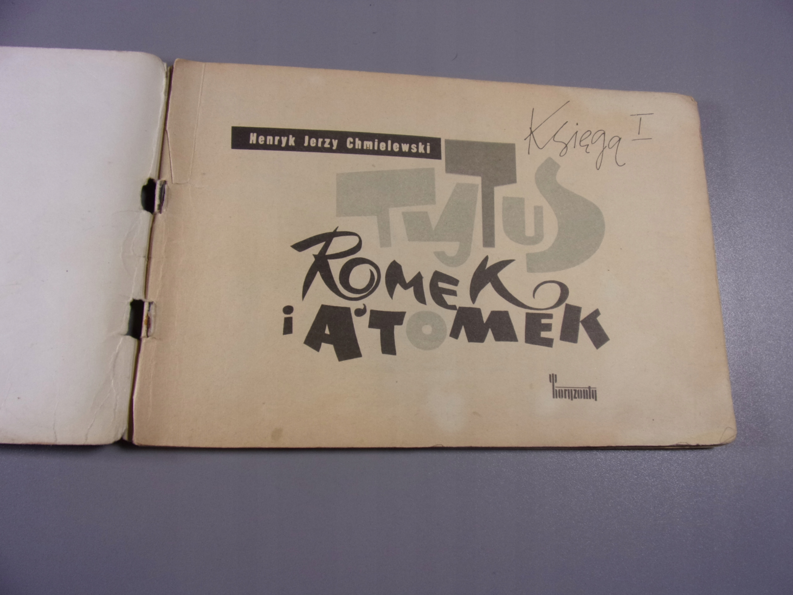 TYTUS księga I 1974 r. wyd. HORYZONTY