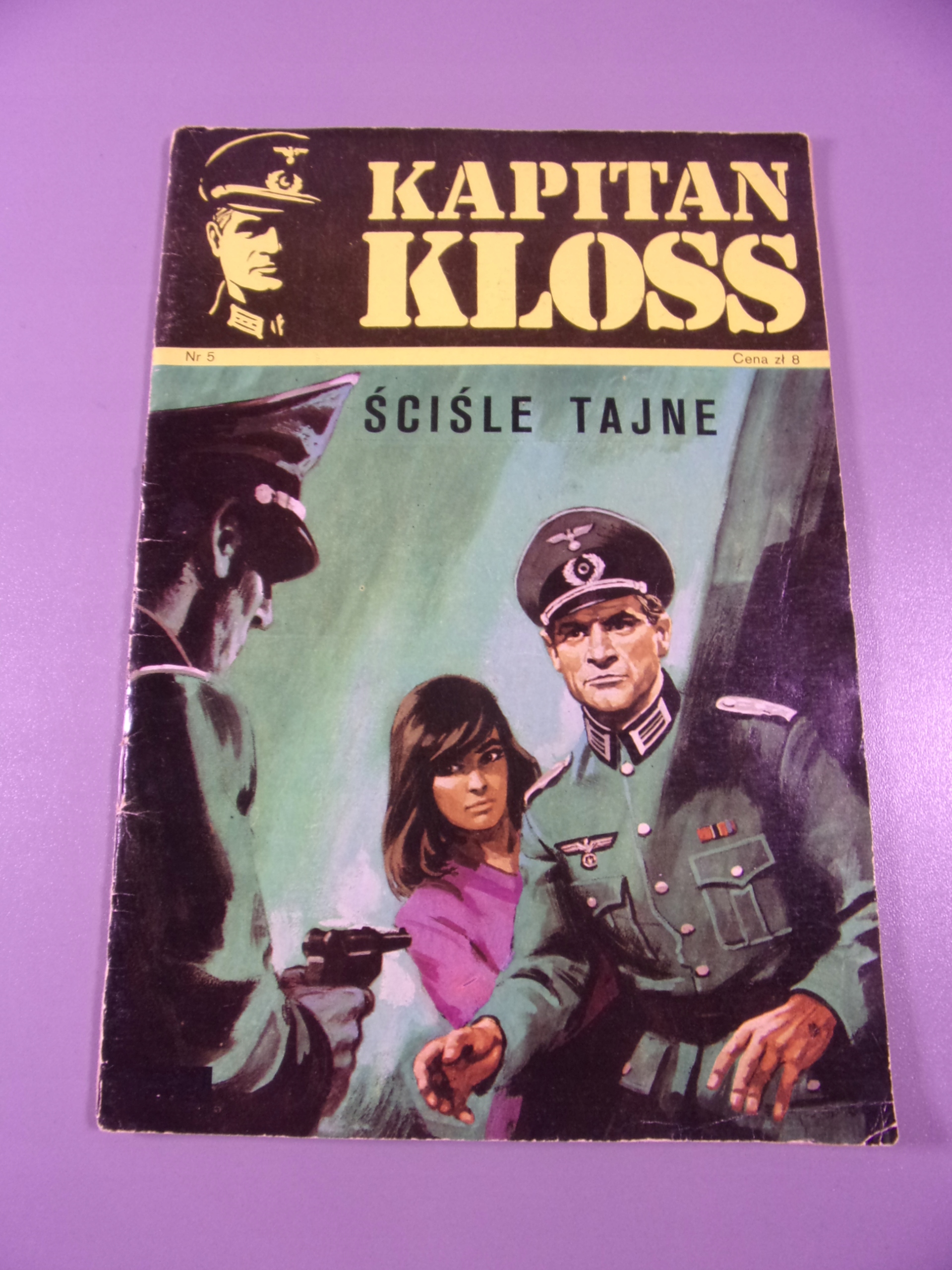 KAPITAN KLOSS ŚCIŚLE TAJNE wyd. I 1971 r.