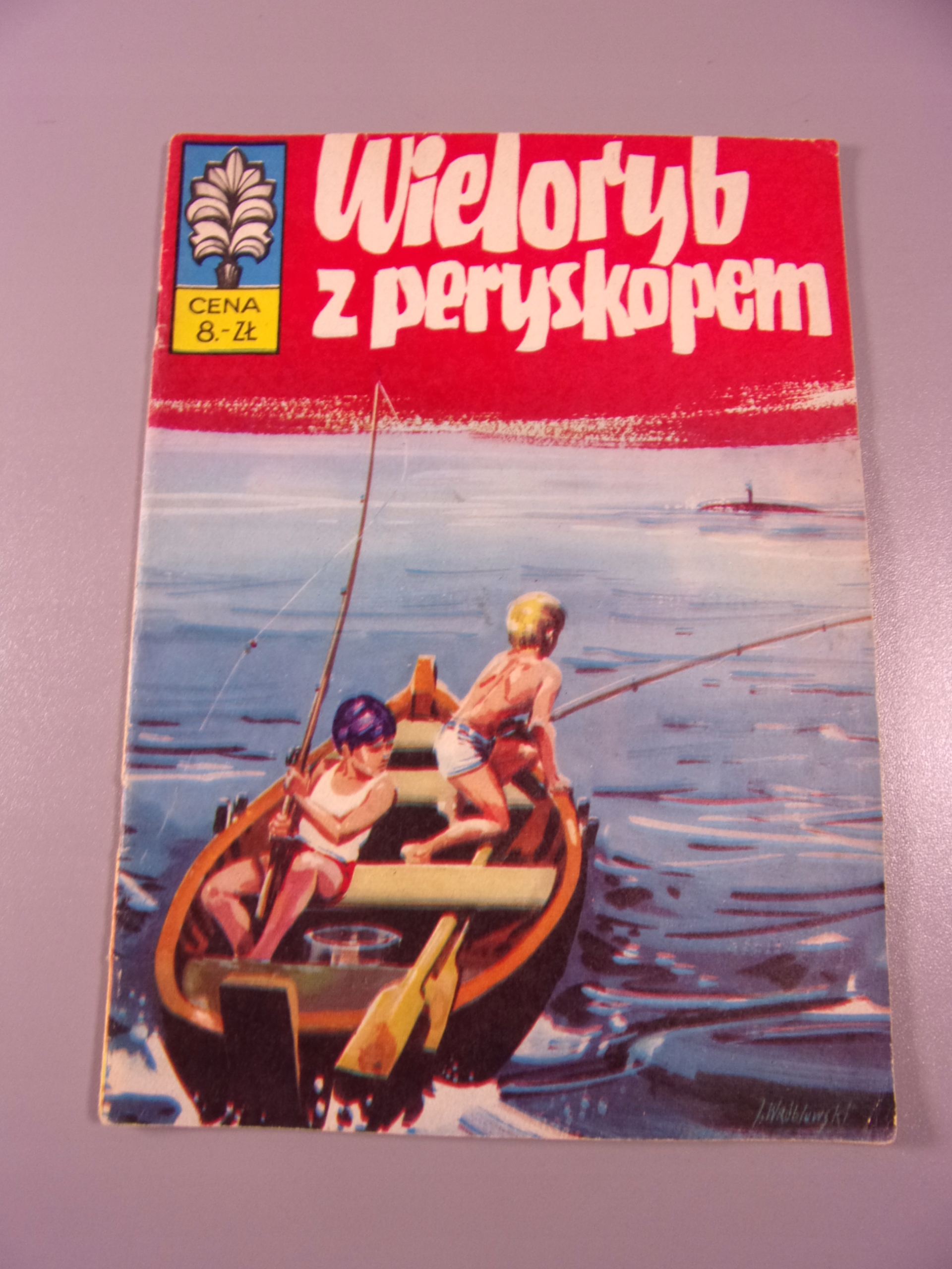 KAPITAN ŻBIK WIELORYB Z PERYSKOPEM wydanie I 1973 r.