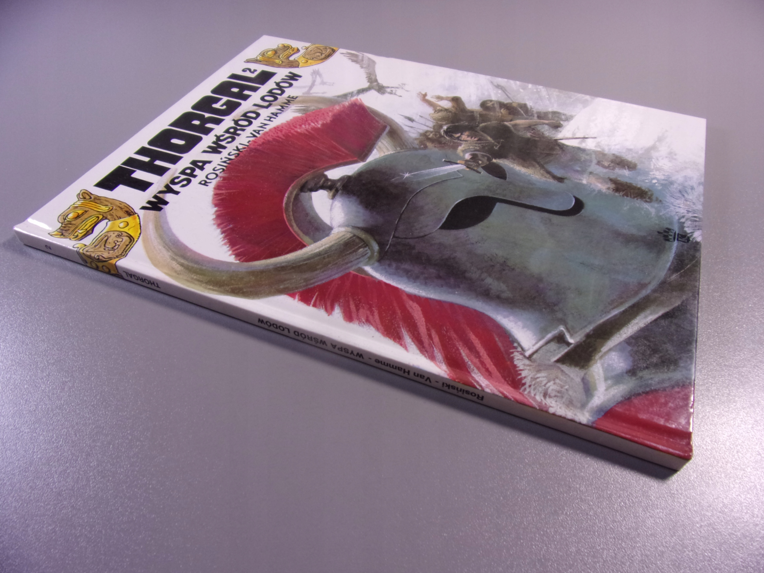 THORGAL WYSPA WŚRÓD LODÓW twarda okładka wyd. I 1994 r. KORONA