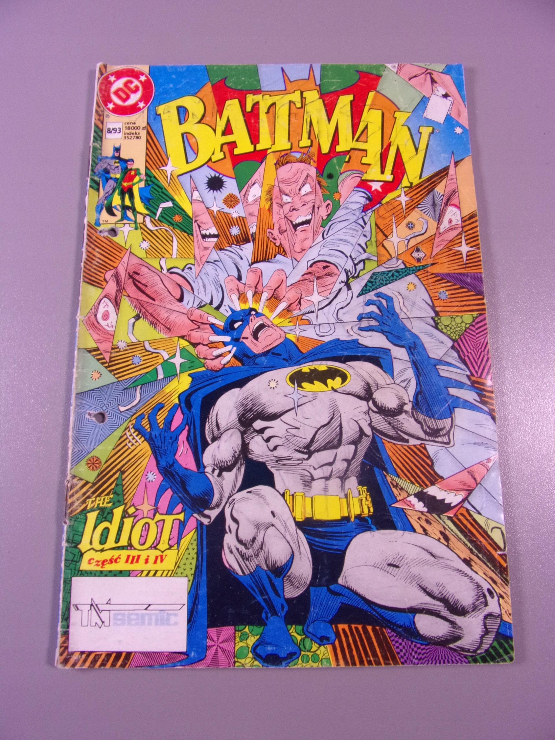 BATMAN 8/93 TM-Semic