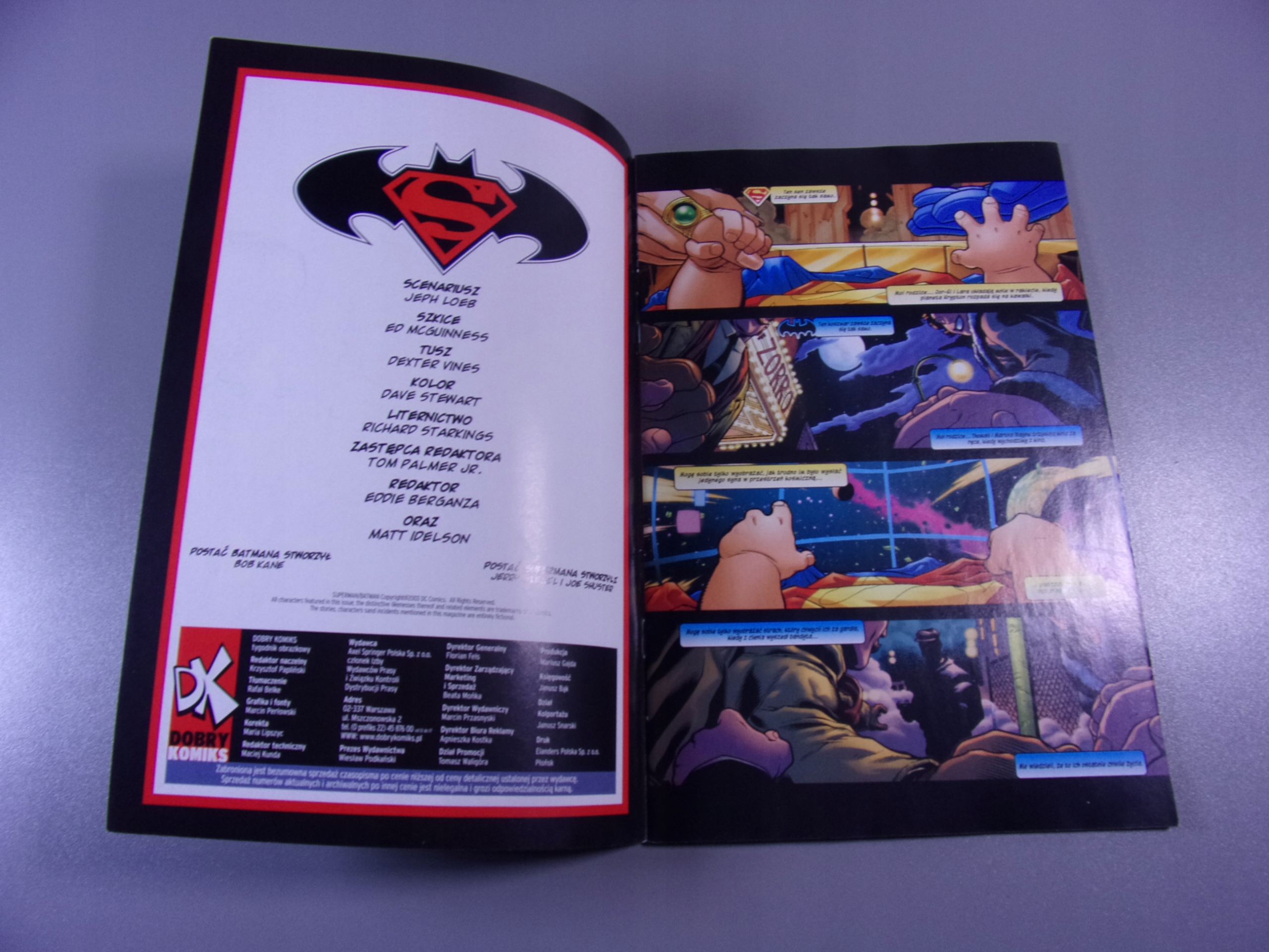 SUPERMAN BATMAN 1/3 - DK 3/2005