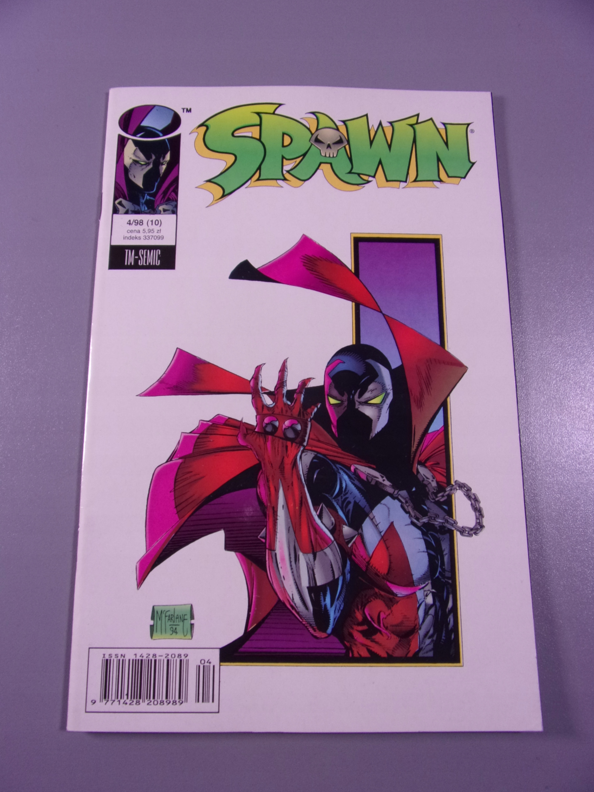SPAWN 4/98 TM-Semic
