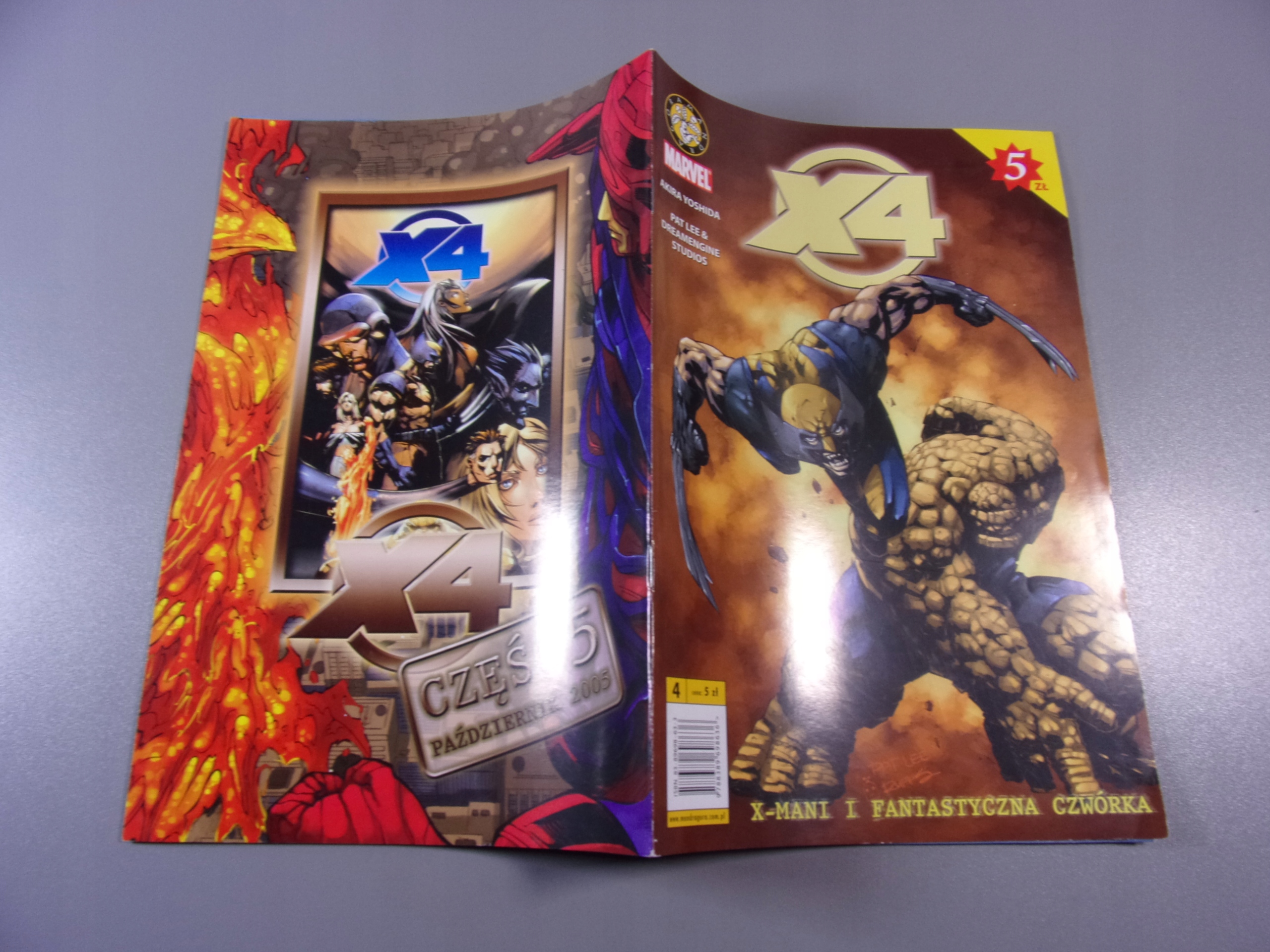 X-MANI i FANTASTYCZNA CZWÓRKA X4 #4 2005 r. MANDRAGORA