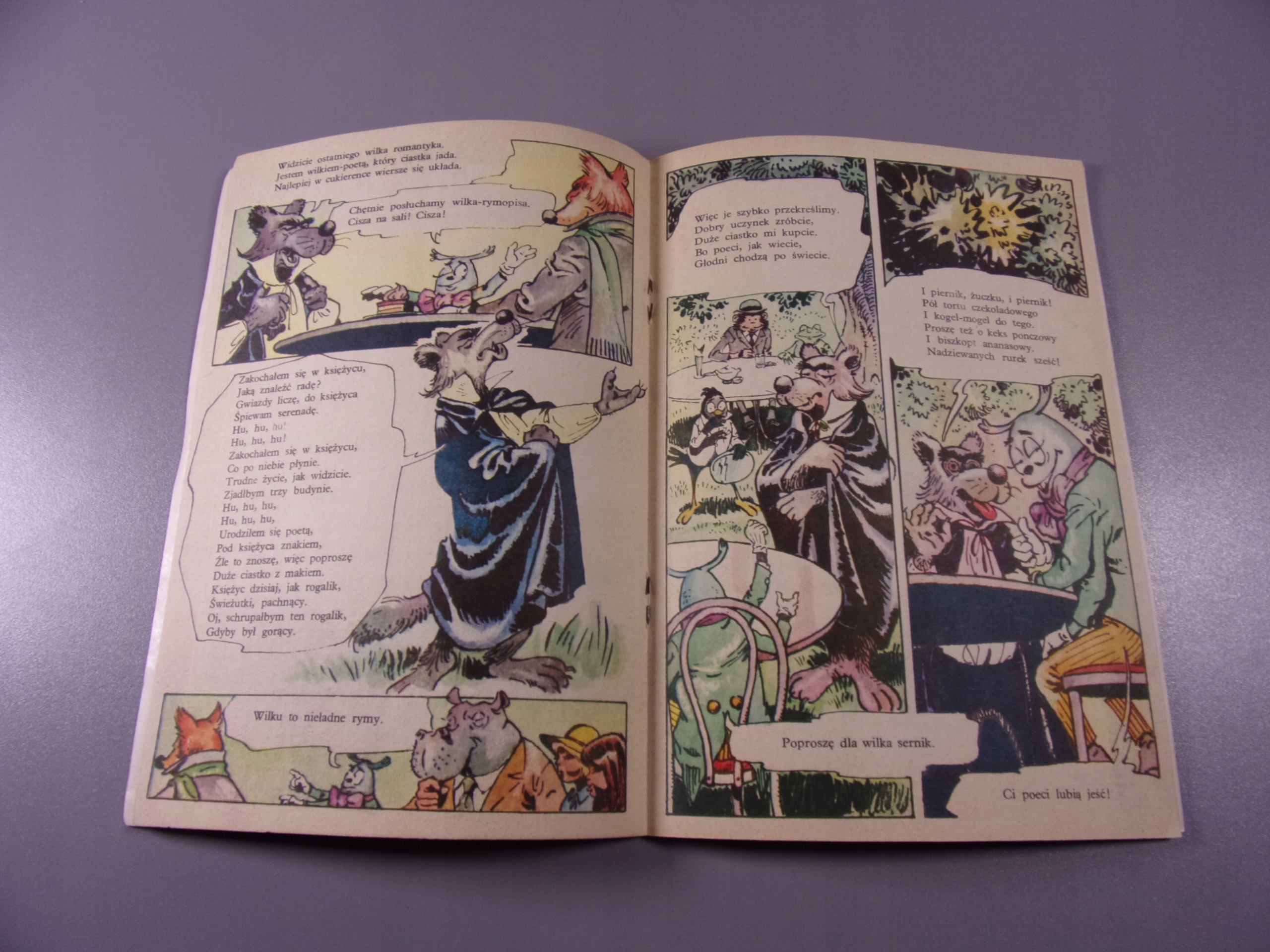 LEŚNY KLUB SPORTOWY - CUKIERNIA POD LIŚCIEM wyd. I 1984 r.