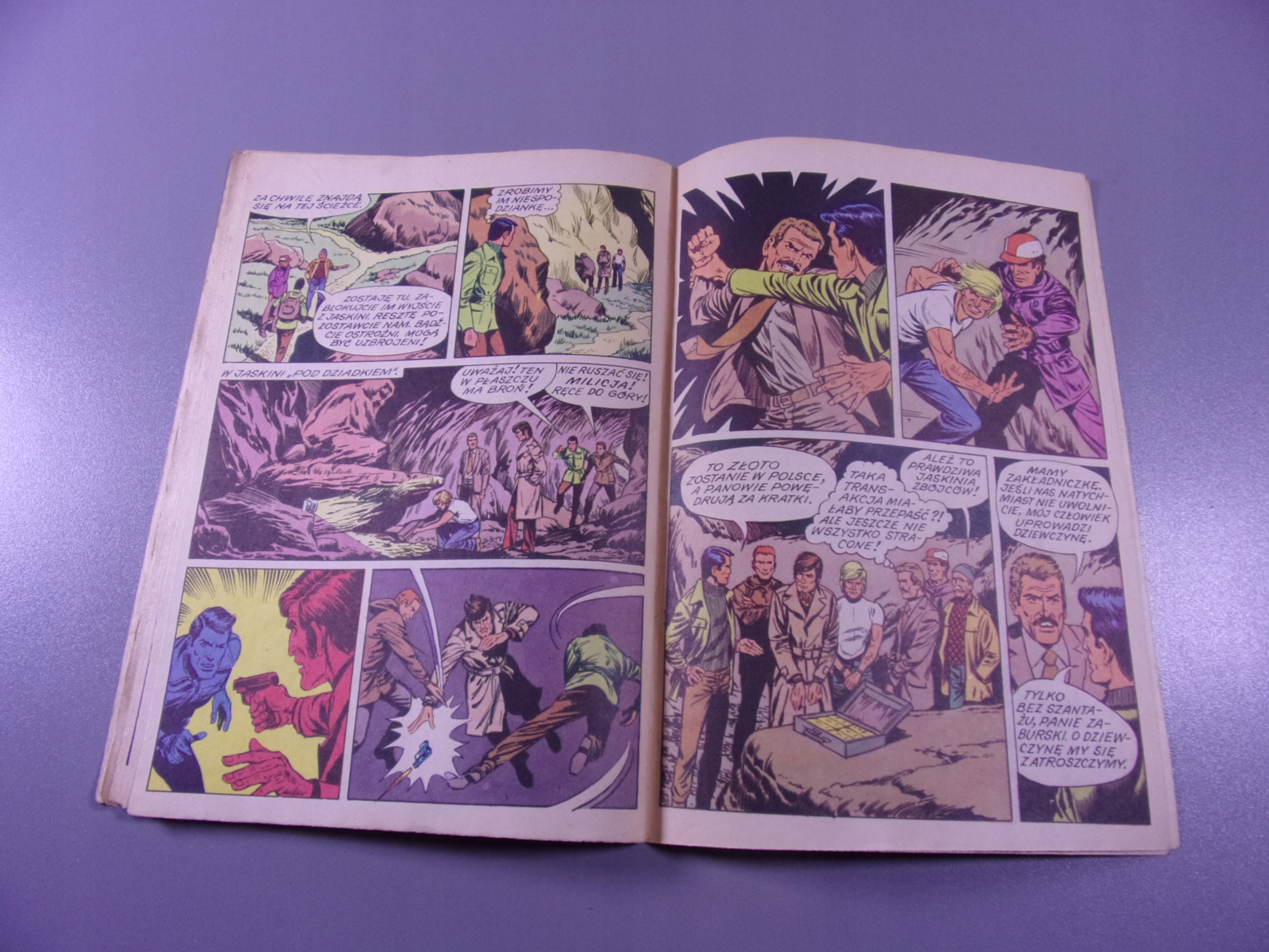 KAPITAN ŻBIK JASKINIA ZBÓJCÓW wyd. II 1981 r.