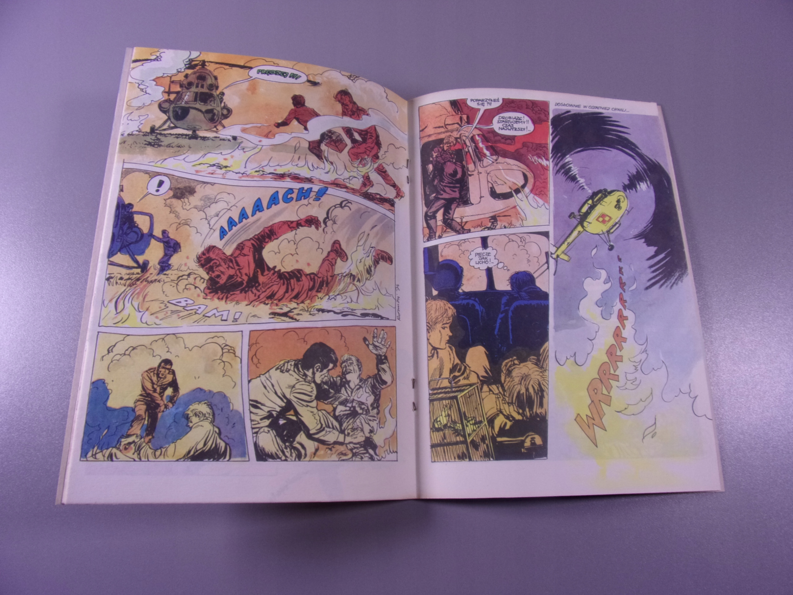 PILOT ŚMIGŁOWCA 3. ZEJŚCIE Z TRASY 1989 r.