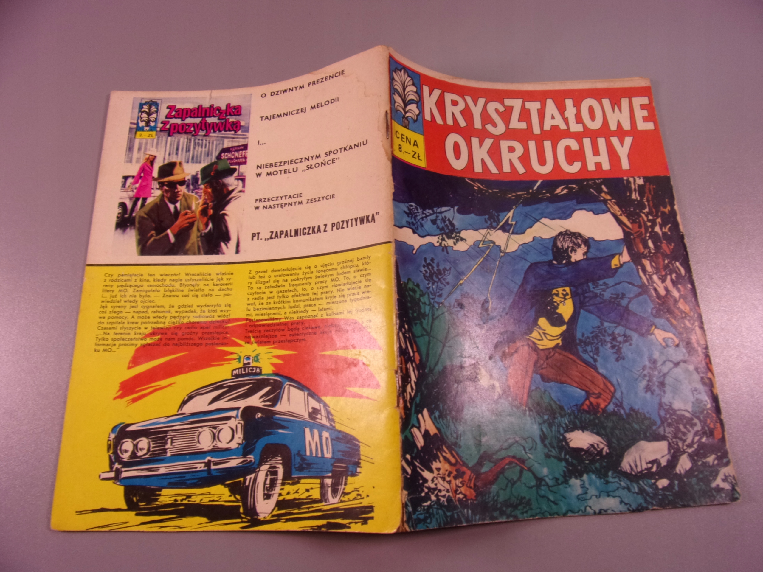 KAPITAN ŻBIK KRYSZTAŁOWE OKRUCHY 1970 r. wydanie I