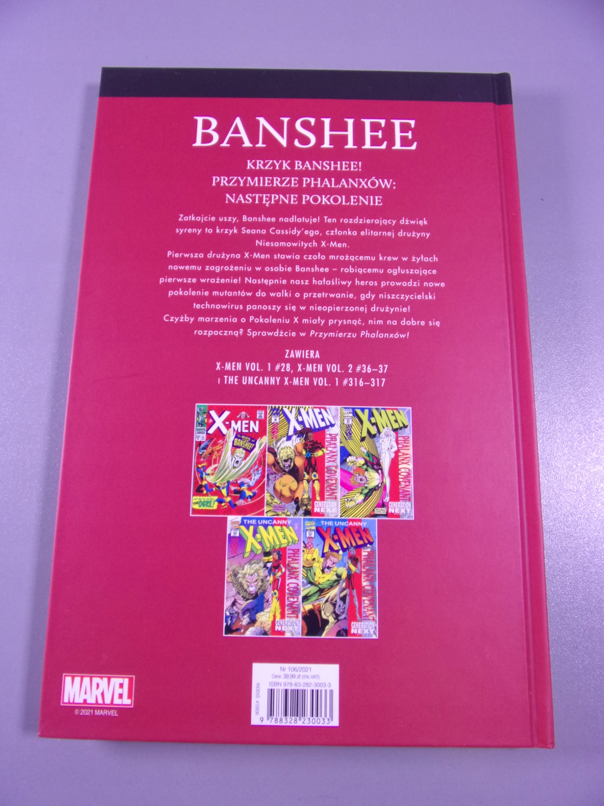 SUPERBOHATEROWIE MARVELA 106. BANSHEE