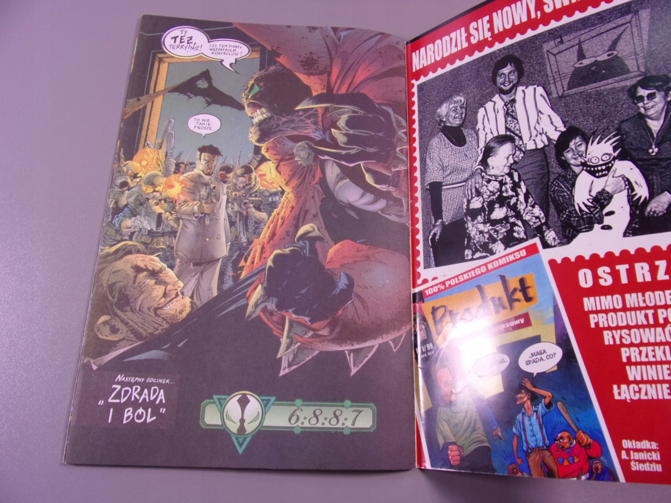 SPAWN #17 1/00 TM-Semic