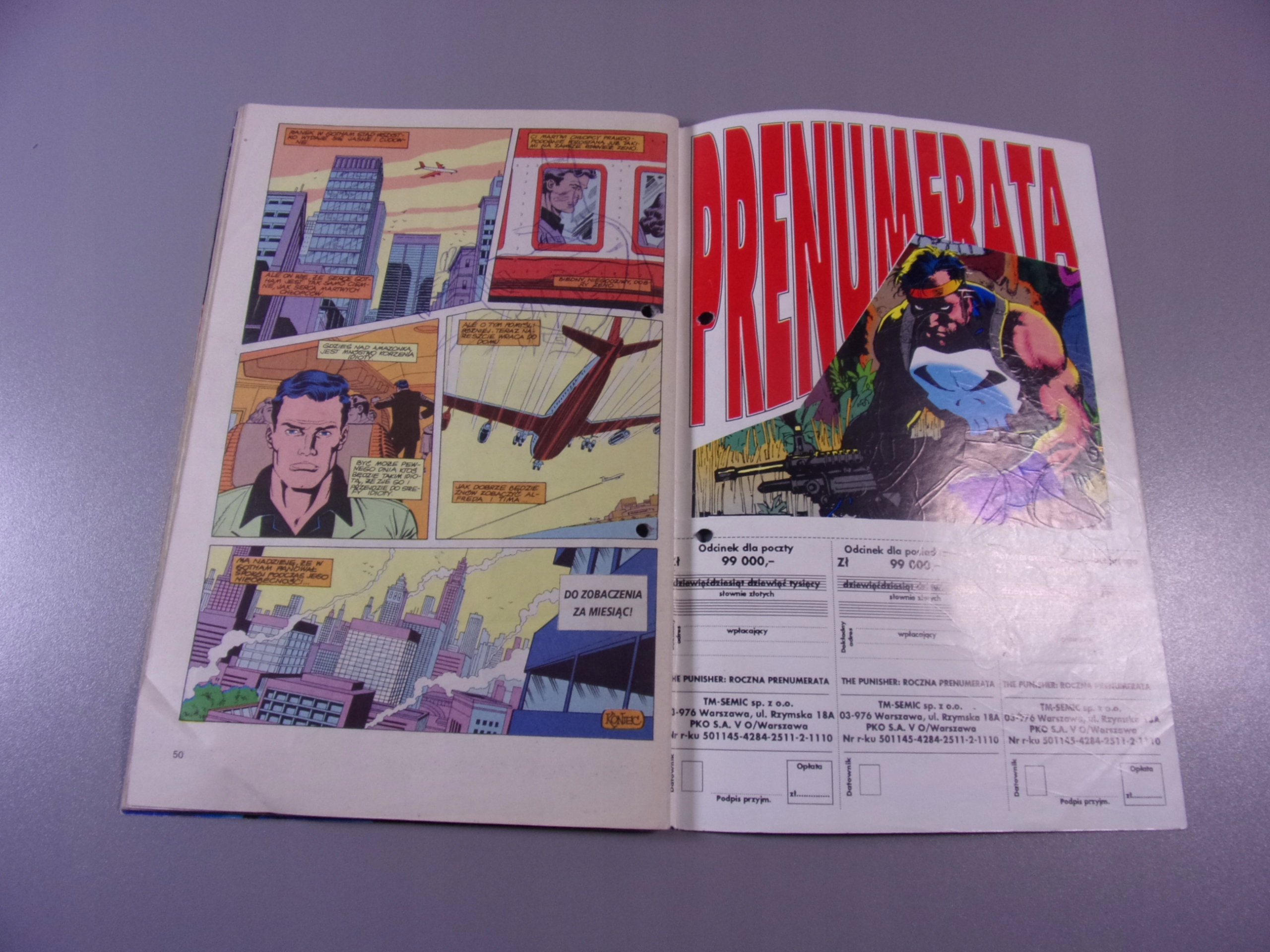 BATMAN 8/93 TM-Semic