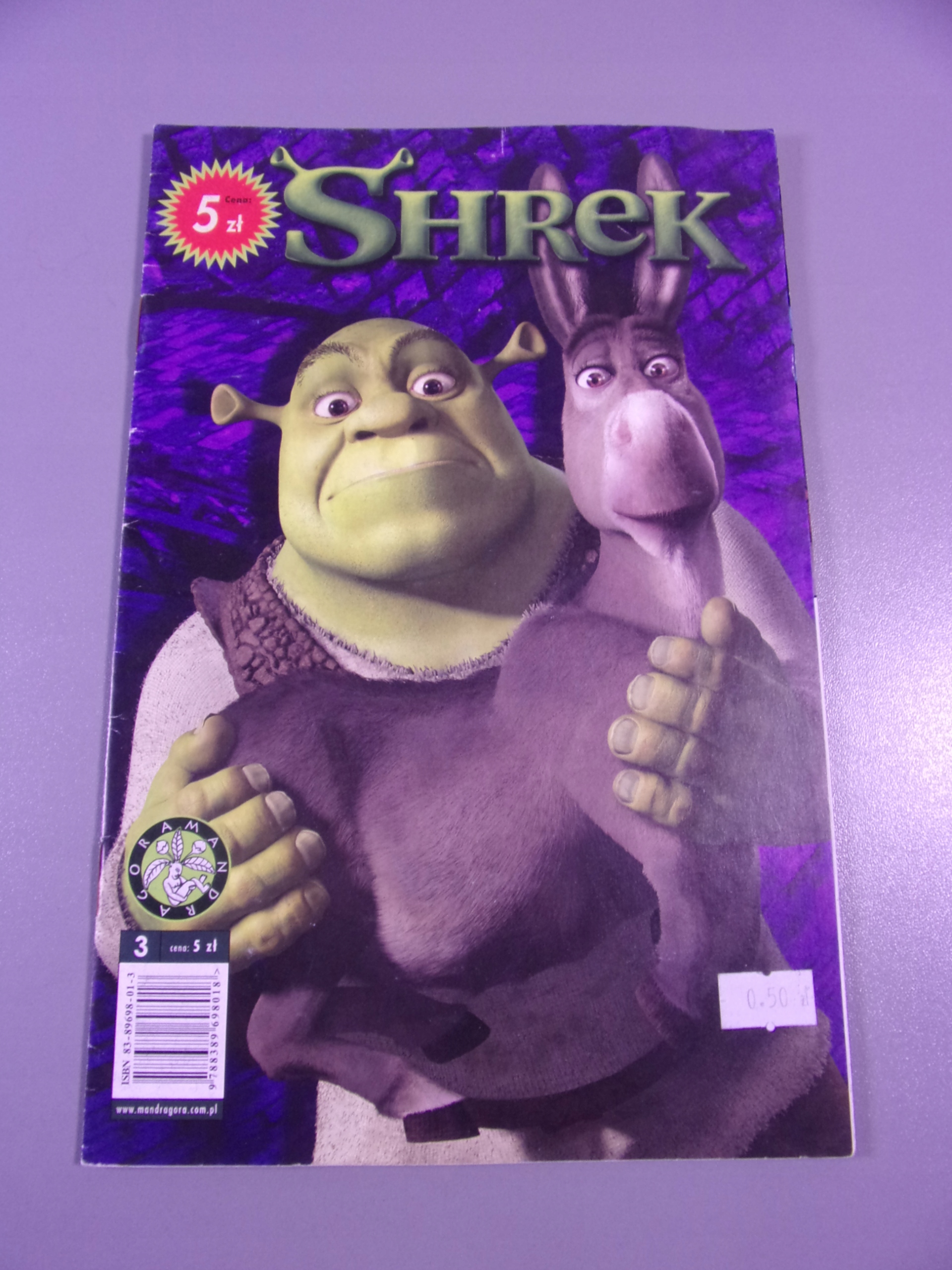 SHREK #3 2004 r. MANDRAGORA