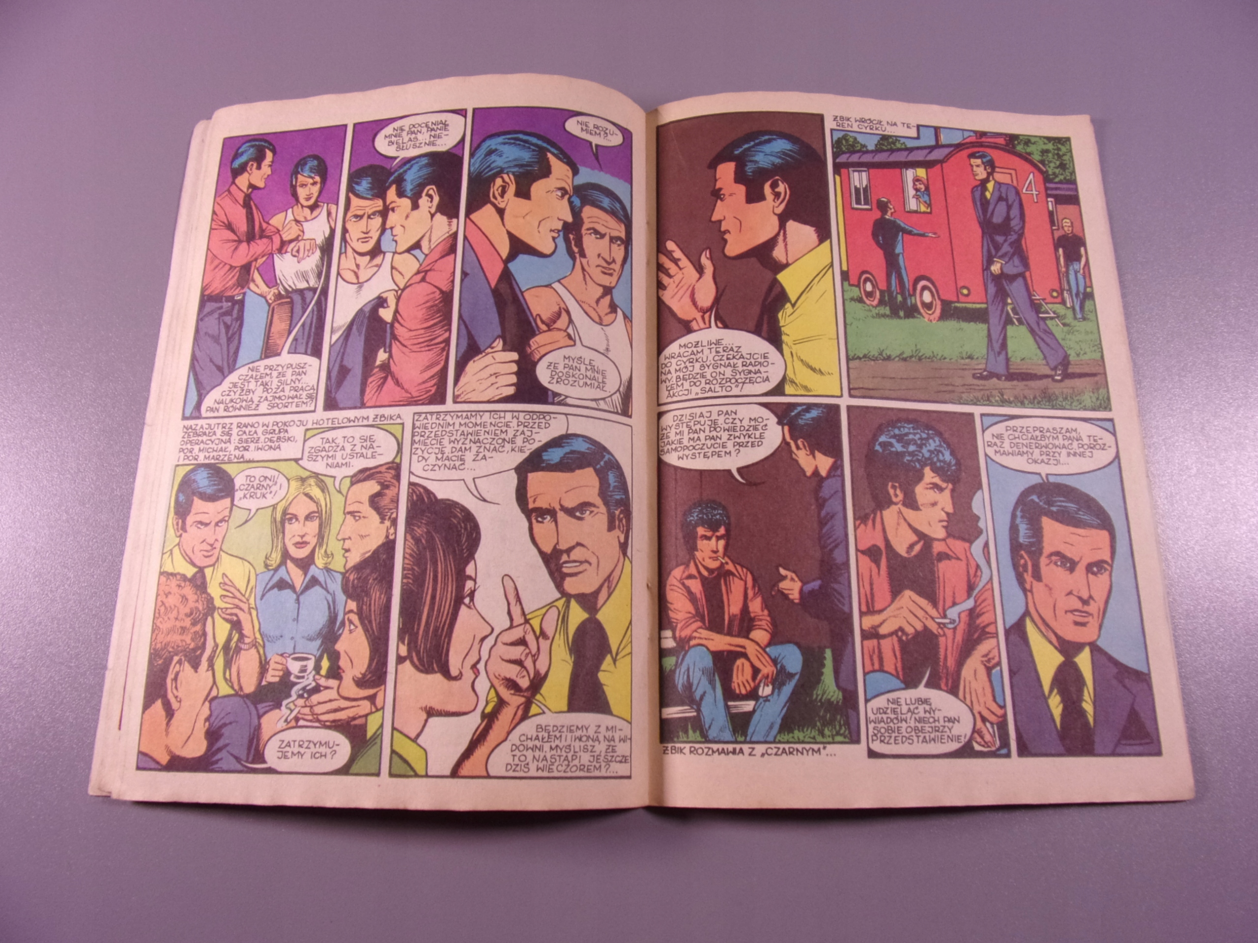 KAPITAN ŻBIK - SALTO ŚMIERCI wydanie II 1982 r.