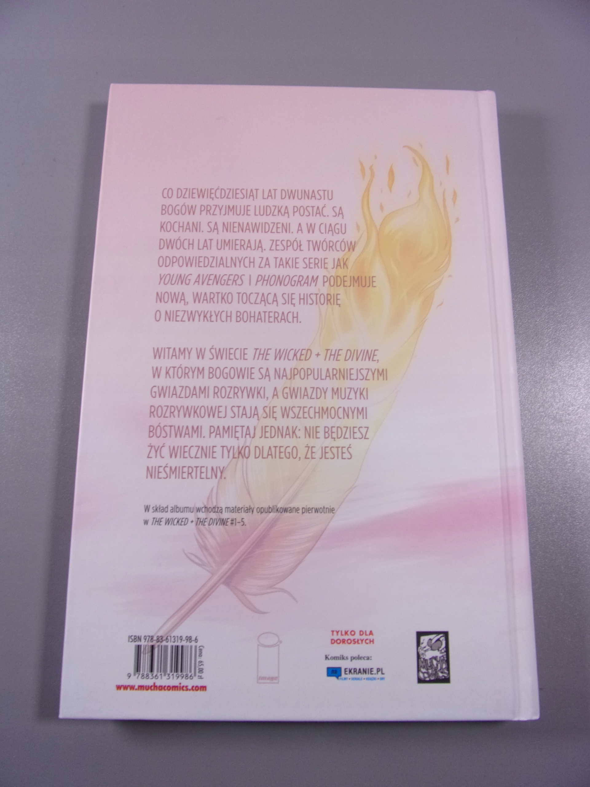 THE WICKED + THE DIVINE 1. FAUSTOWSKA ZAGRYWKA wyd. I 2017 r.