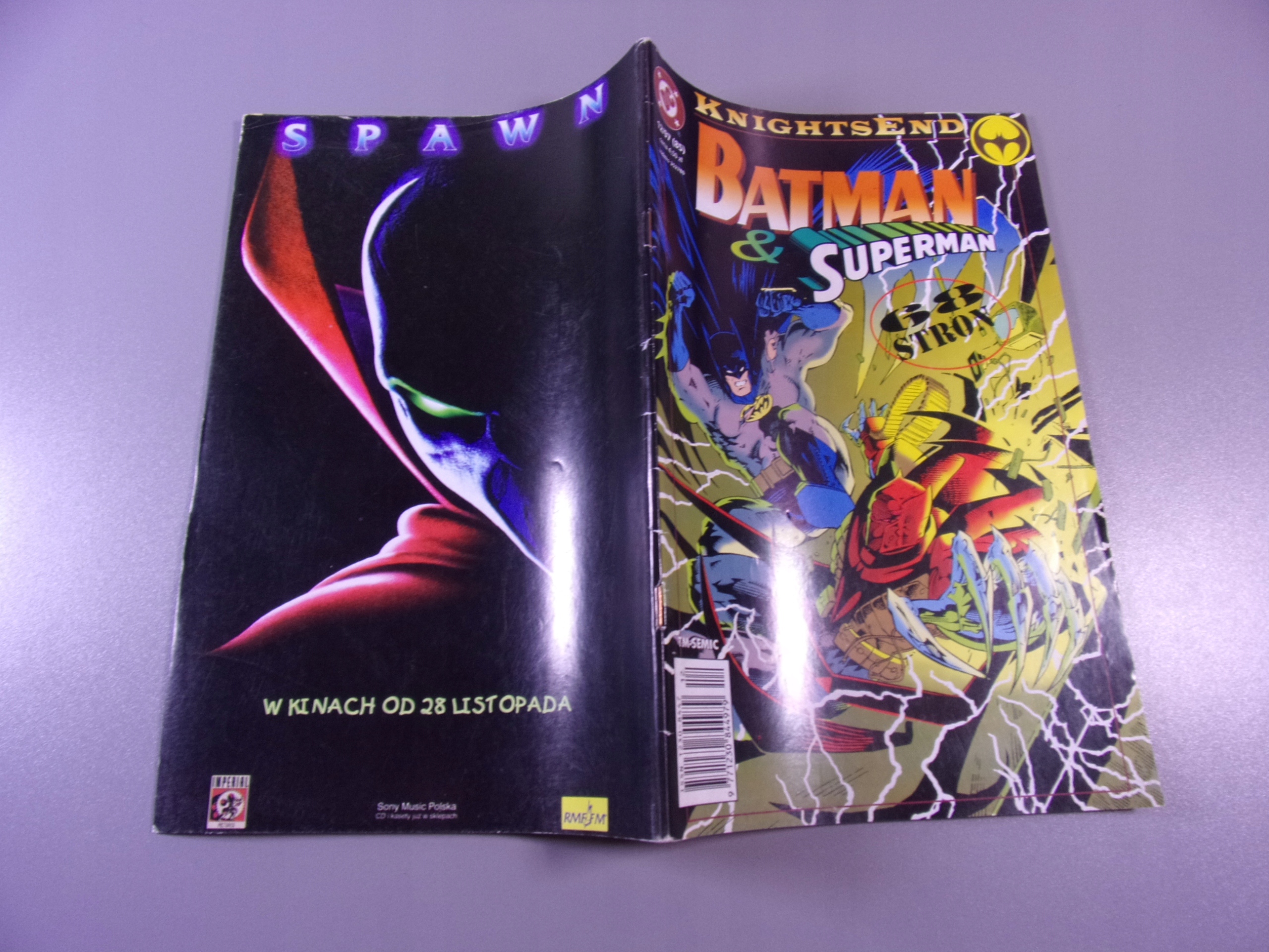 BATMAN & SUPERMAN 12/97 TM-Semic