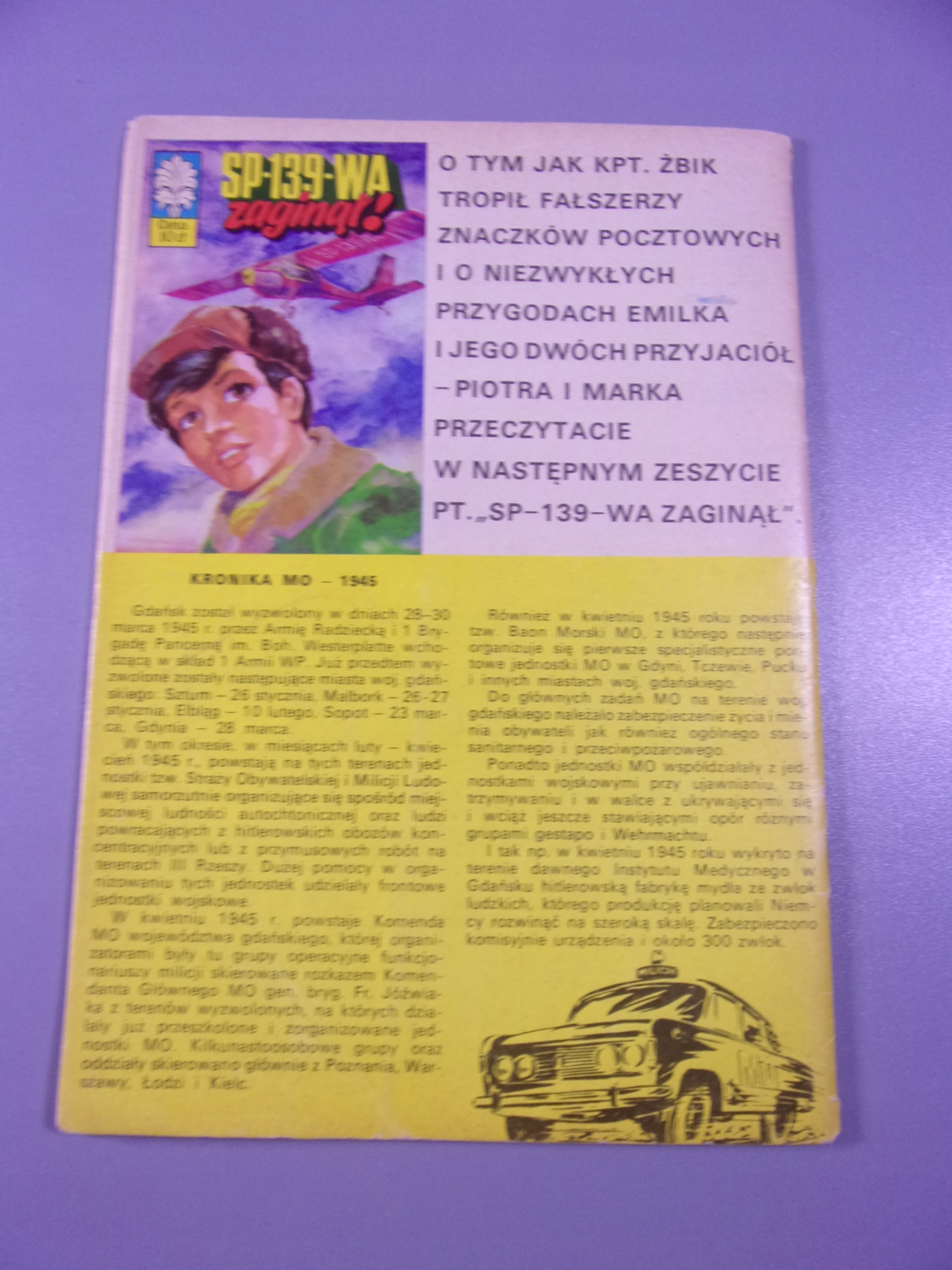 KAPITAN ŻBIK GDZIE JEST JASNOWŁOSA? wydanie I 1975 r.