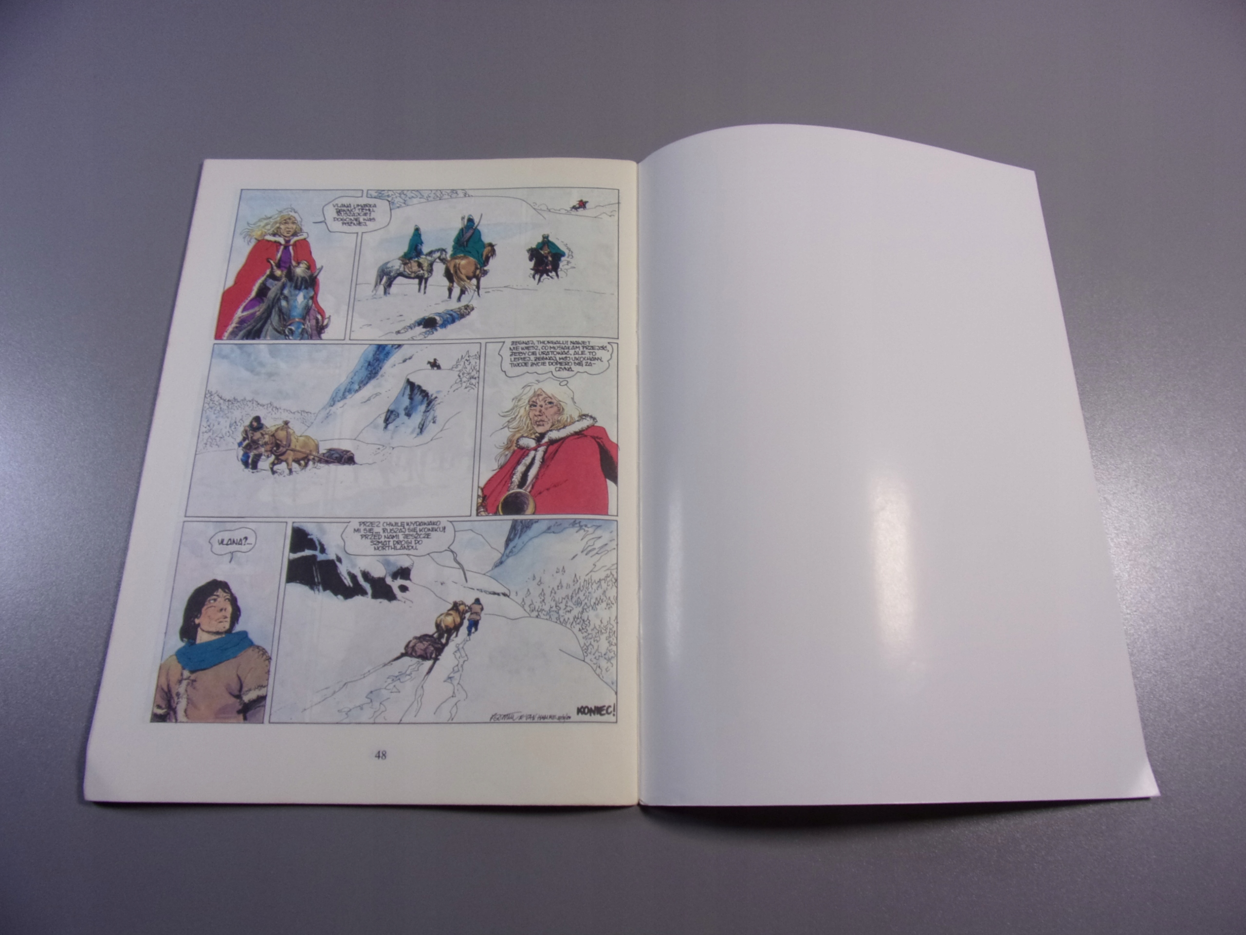 THORGAL WŁADCA GÓR wyd. I 1990 r. ORBITA