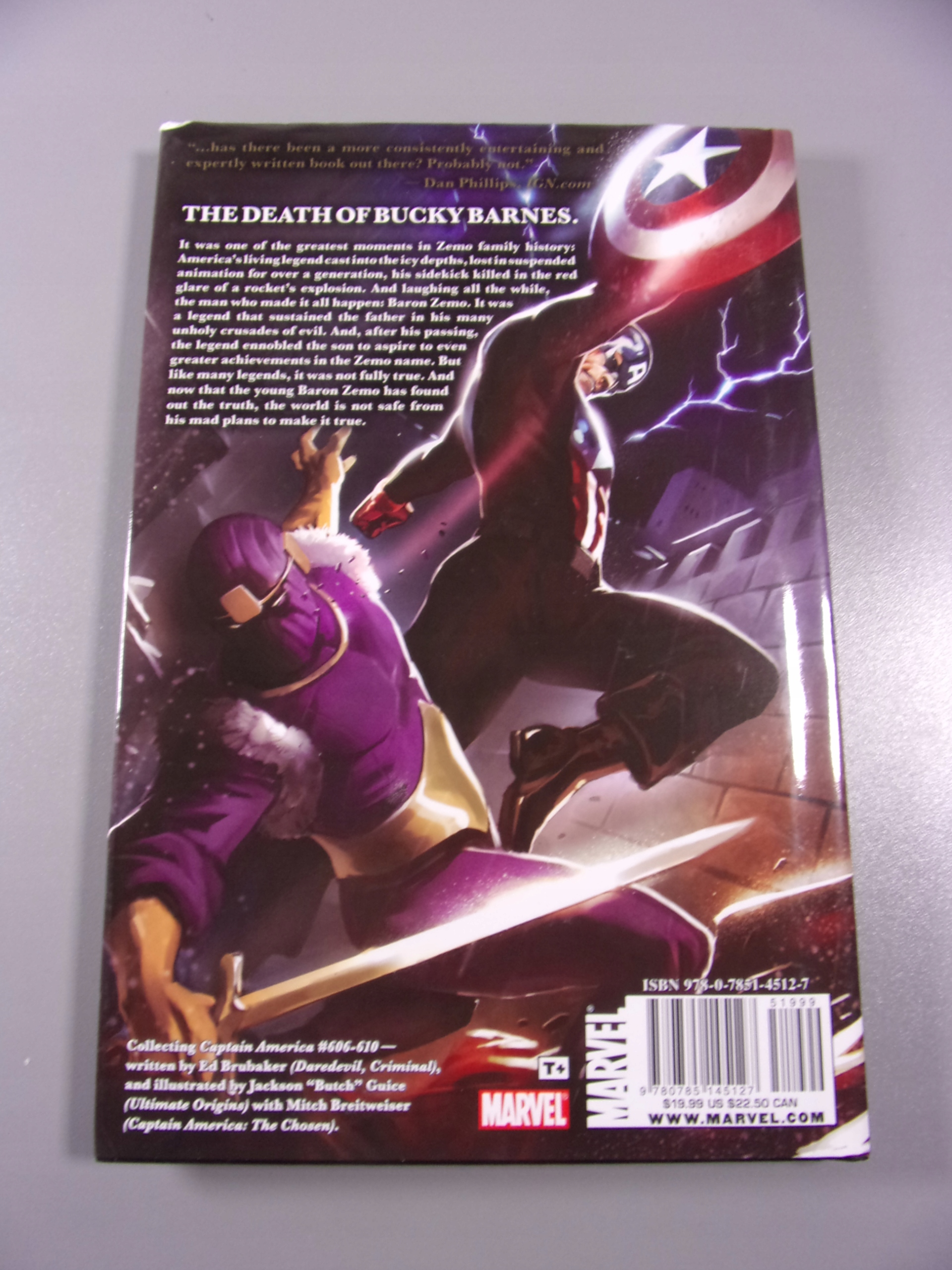 CAPTAIN AMERICA NO ESCAPE 2010 r. wyd. anglojęzyczne