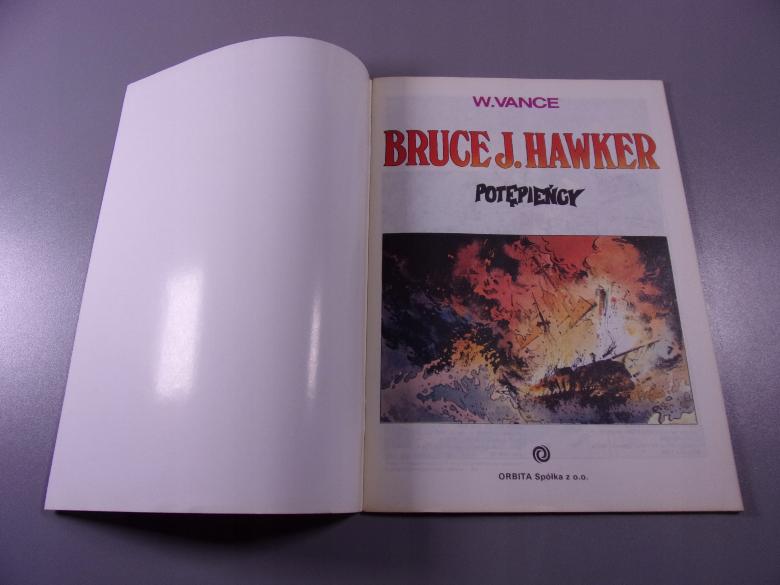 BRUCE J. HAWKER POTĘPIEŃCY wyd. I 1992 r.