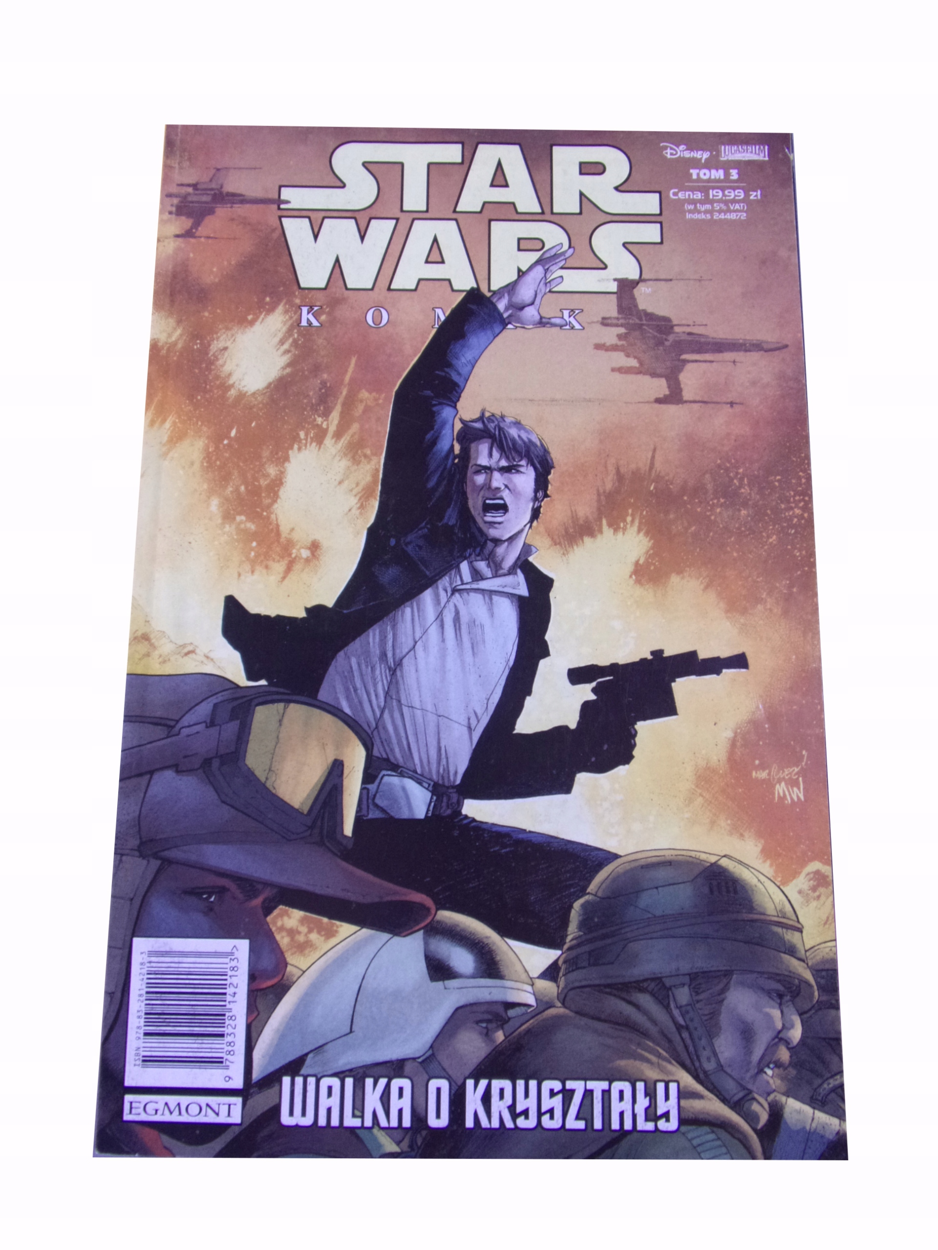 STAR WARS KOMIKS 3. WALKA O KRYSZTAŁY 2019 r.