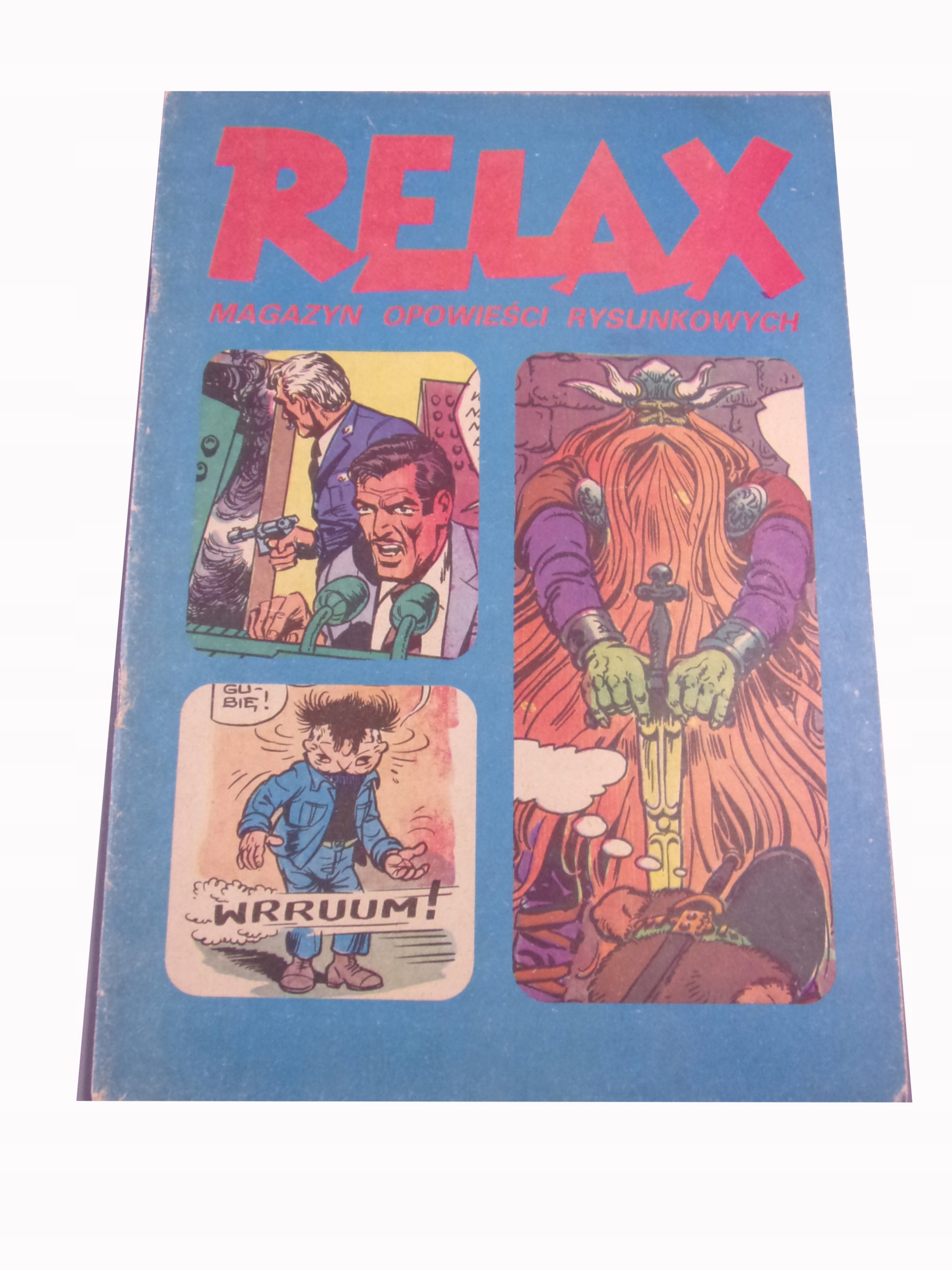 RELAX MAGAZYN OPOWIEŚCI RYSUNKOWYCH zeszyt 20 1978 r.