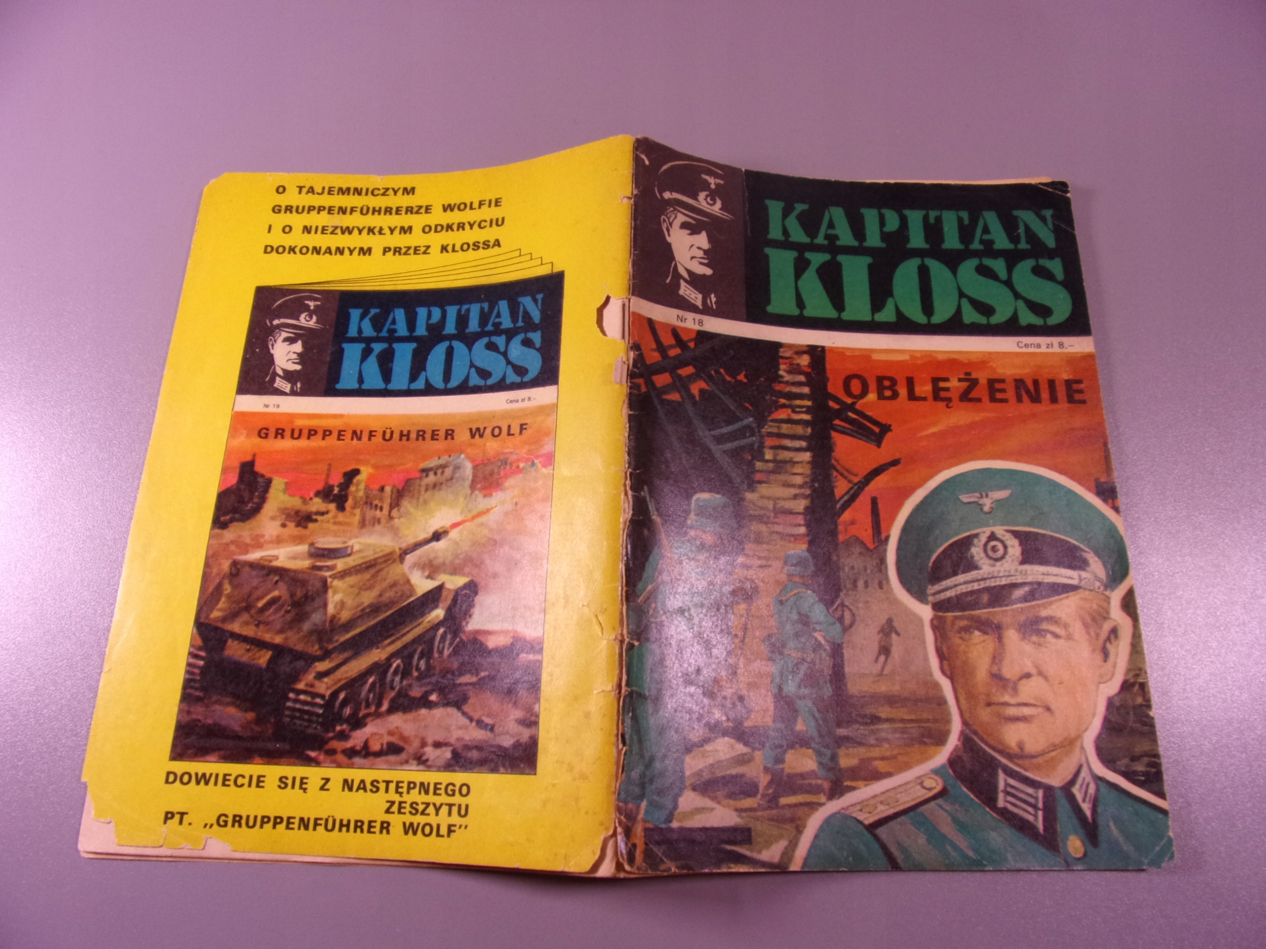 KAPITAN KLOSS OBLĘŻENIE wyd. I 1973 r.