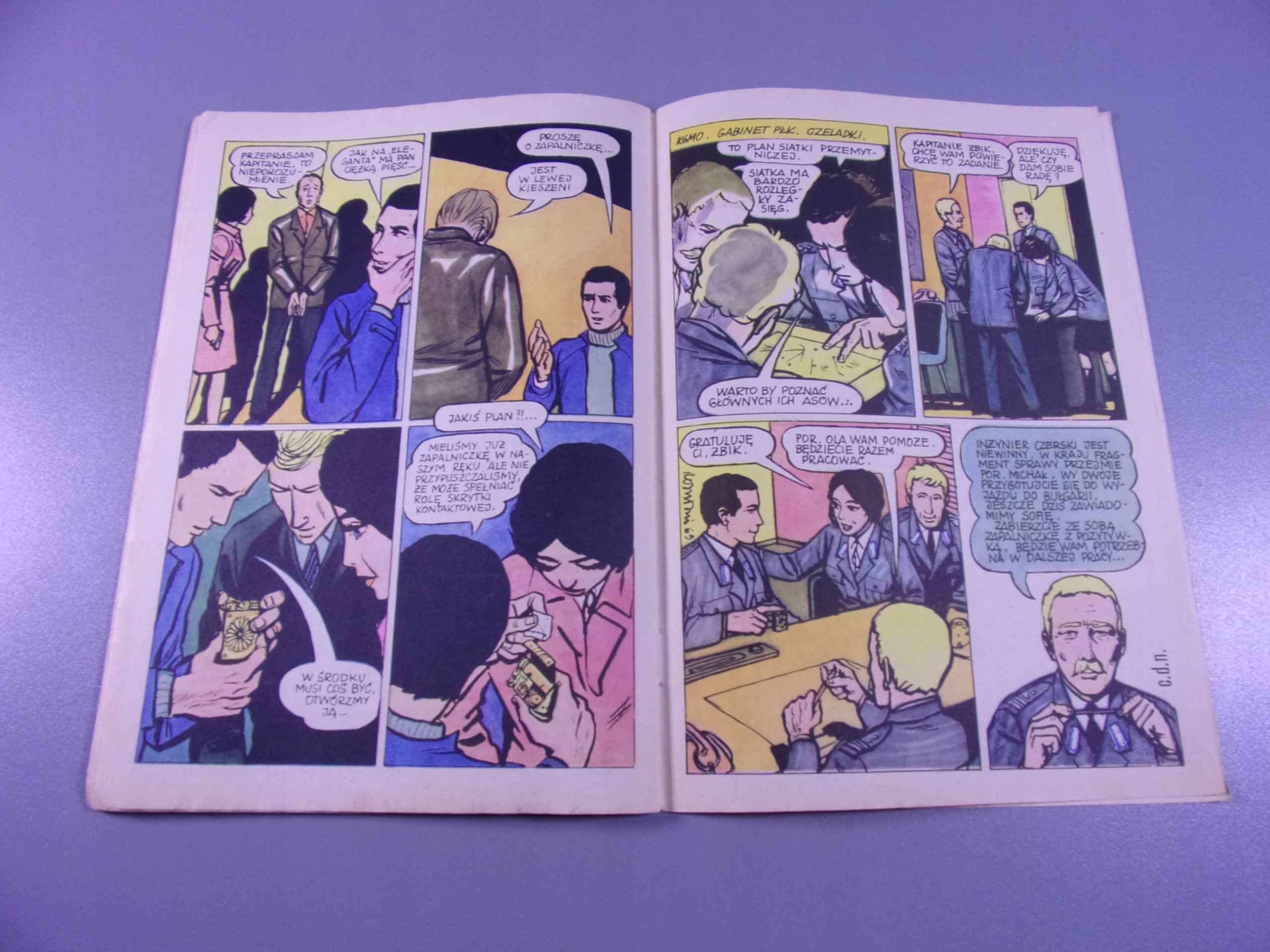 KAPITAN ŻBIK ZAPALNICZKA Z POZYTYWKĄ 1974 r. wydanie II