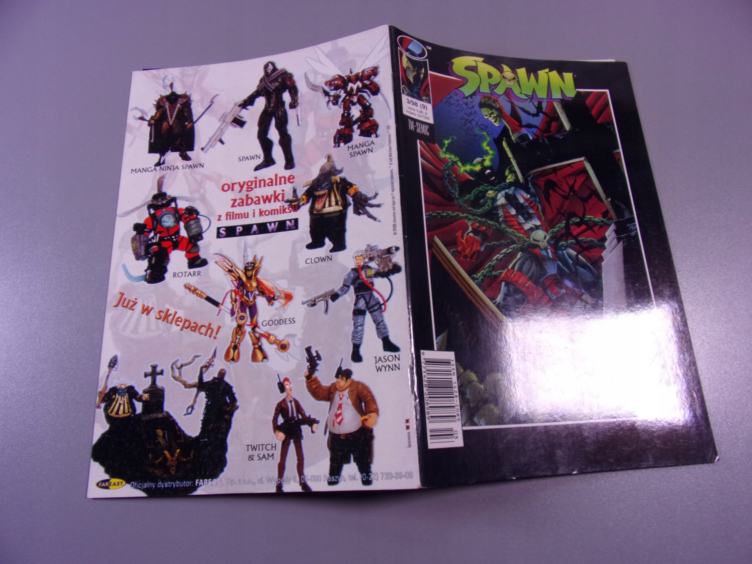 SPAWN #9 3/98 TM-Semic