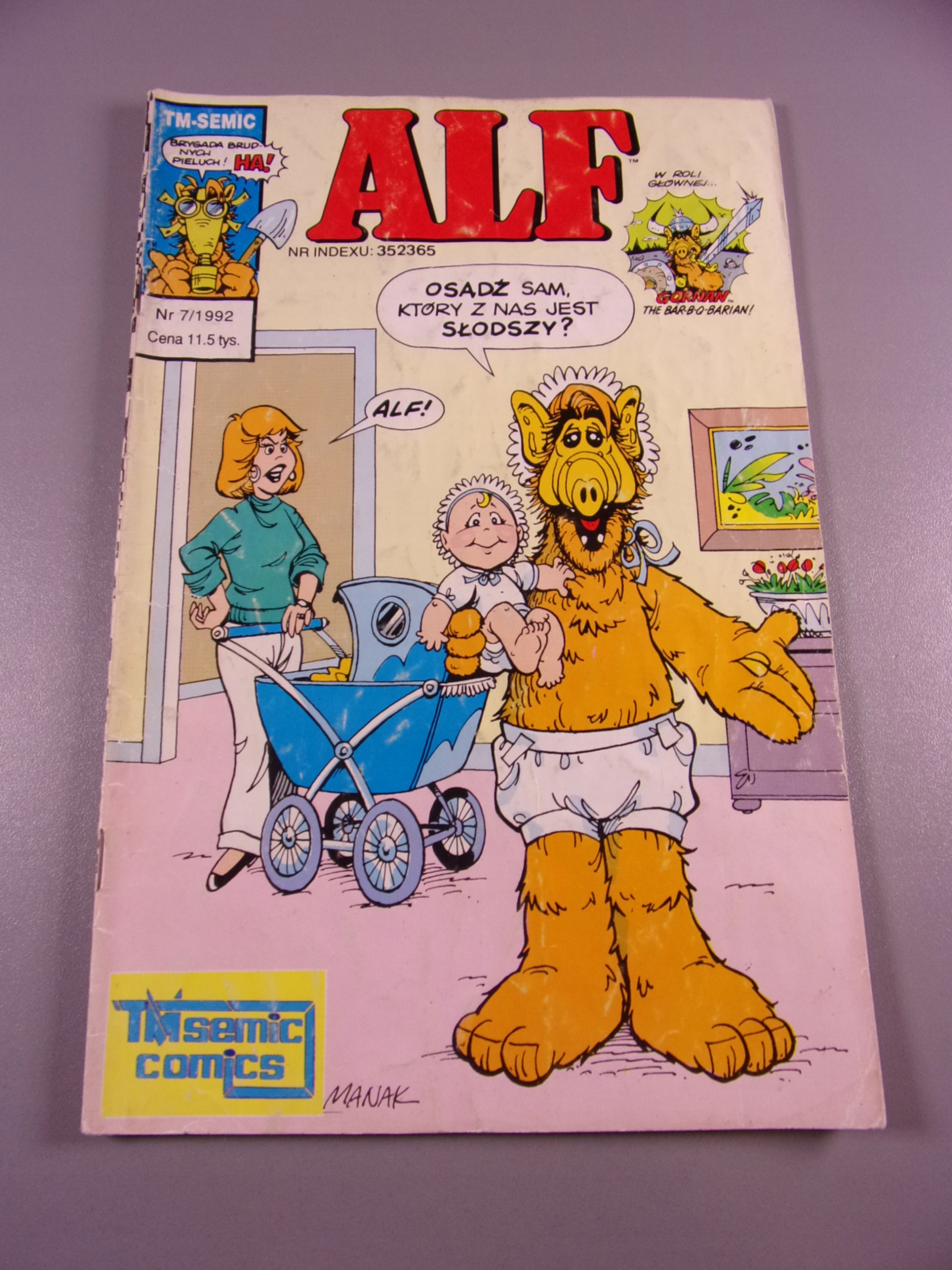 ALF 7/1992 TM-Semic