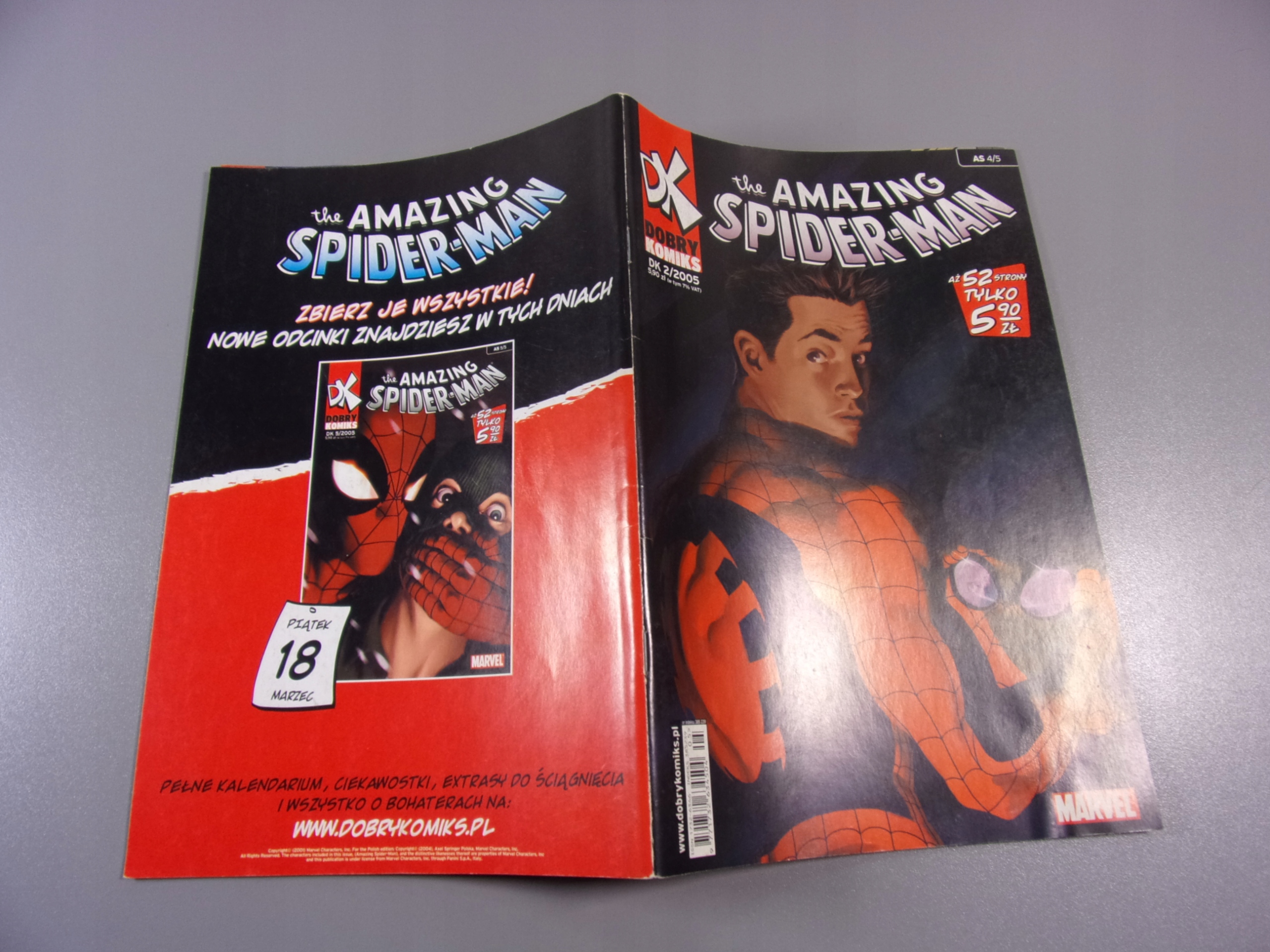 THE AMAZING SPIDER-MAN 4/5 - DK 2/2005