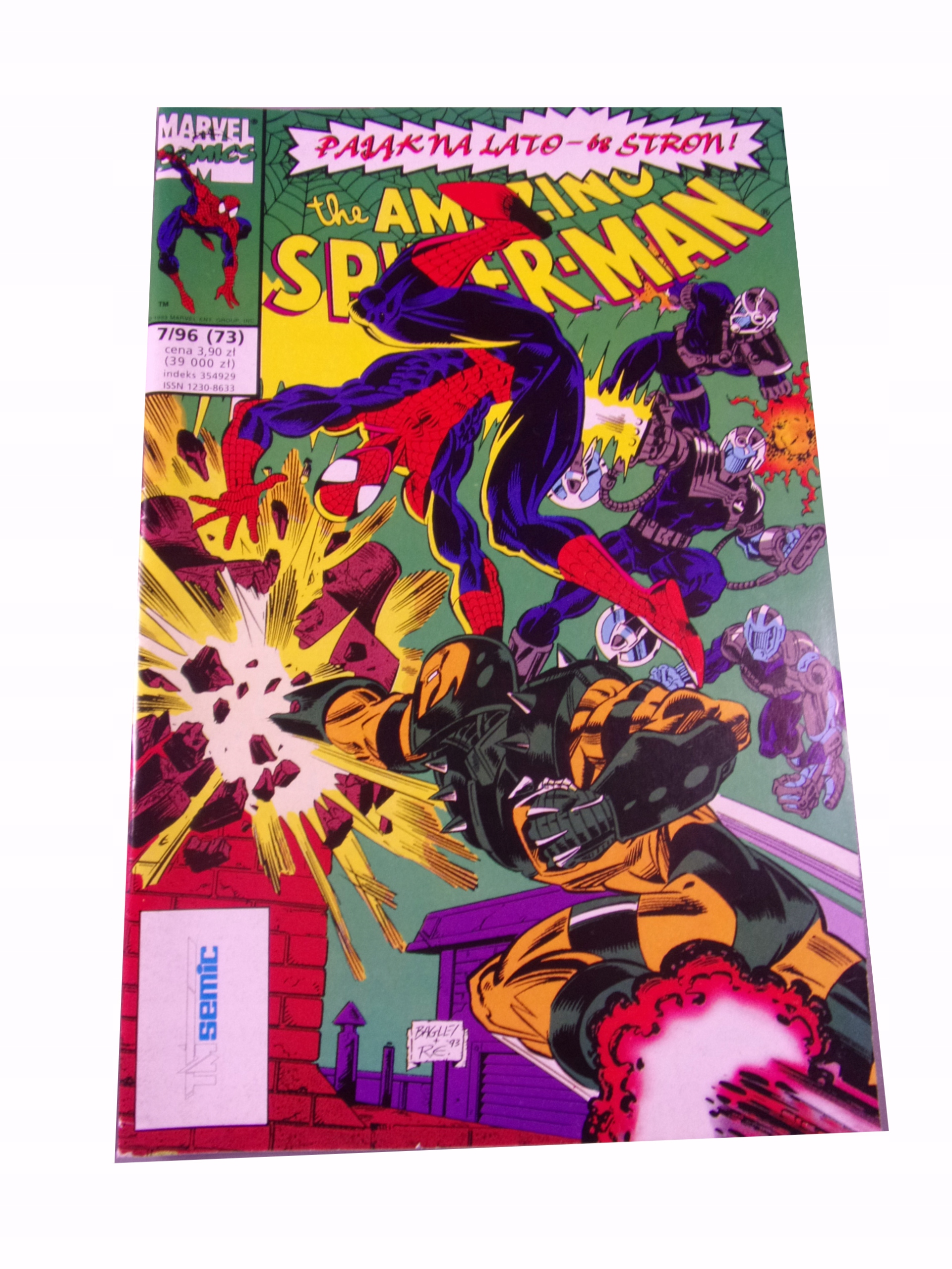 SPIDER-MAN 7/96 TM-Semic