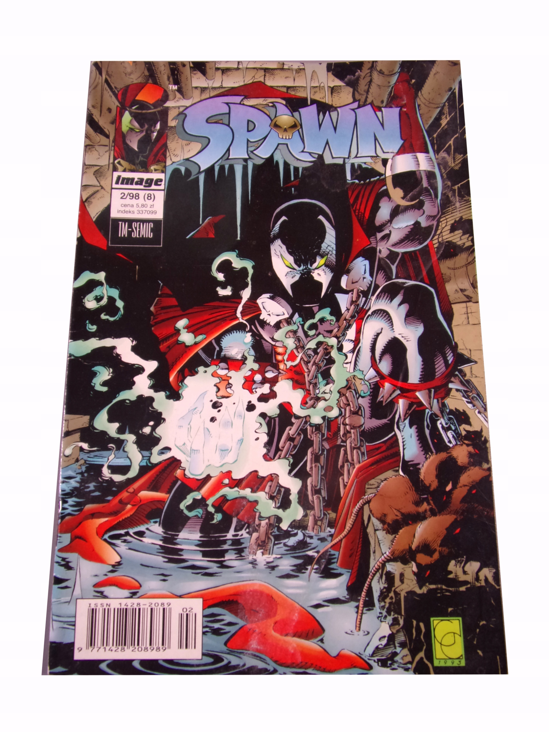 SPAWN #8 2/98 TM-Semic