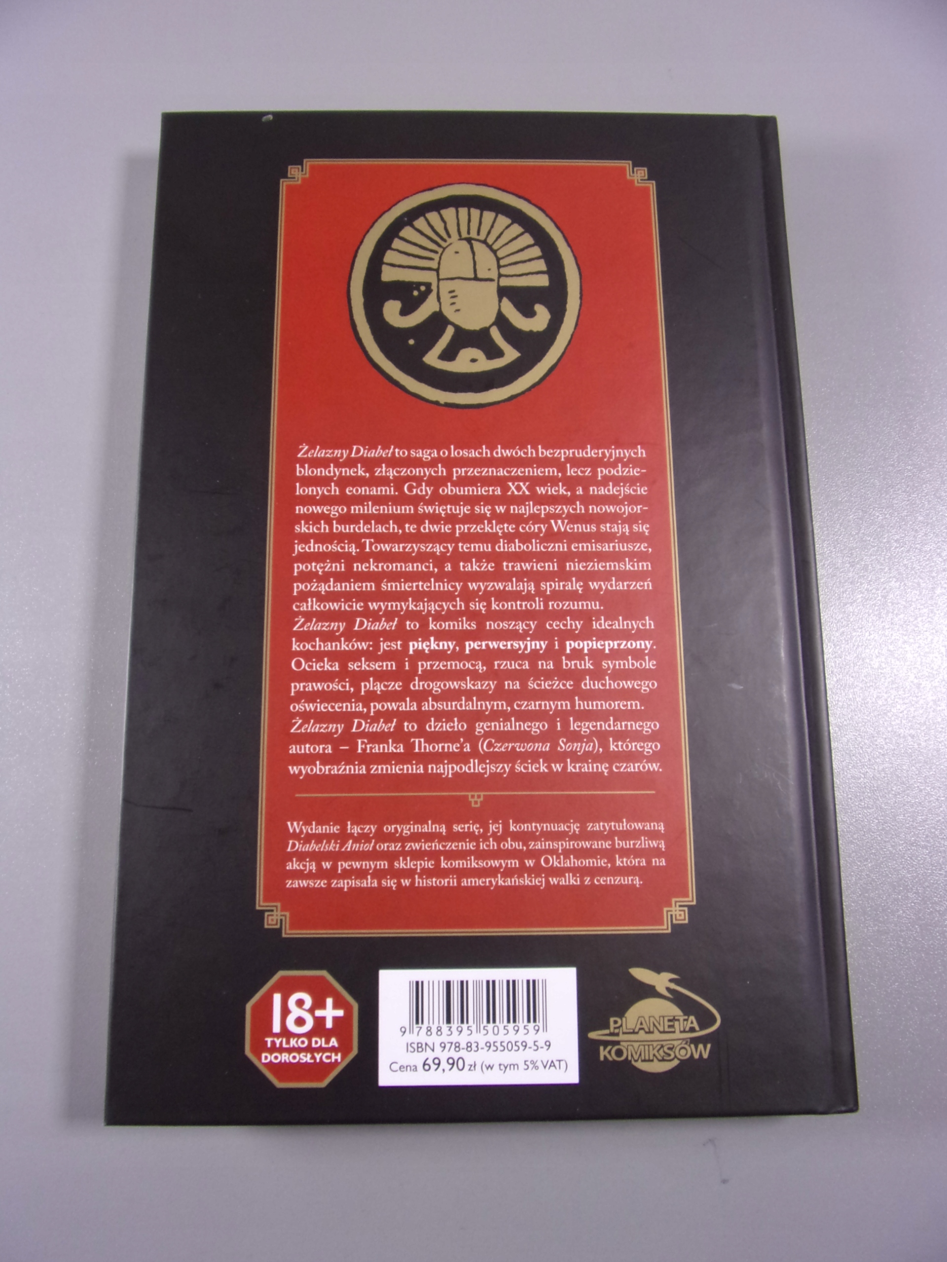 ŻELAZNY DIABEŁ / IRON DEVIL wyd. I 2019 r.