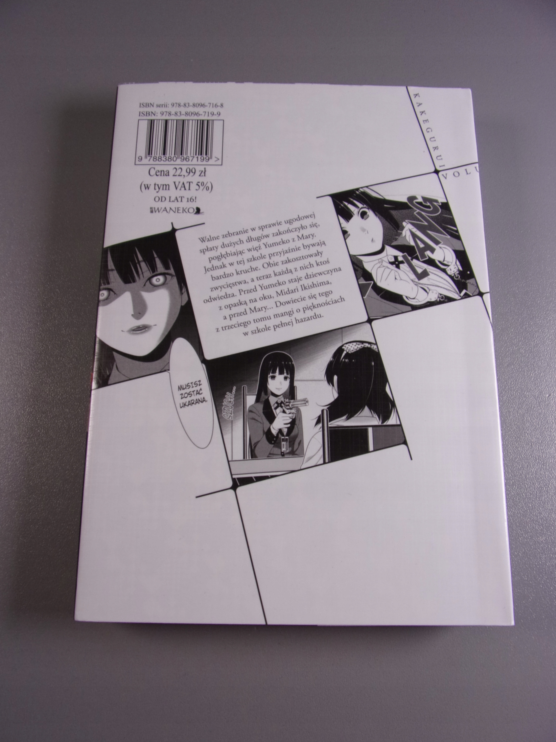 KAKEGURUI tom 3 2020 r.